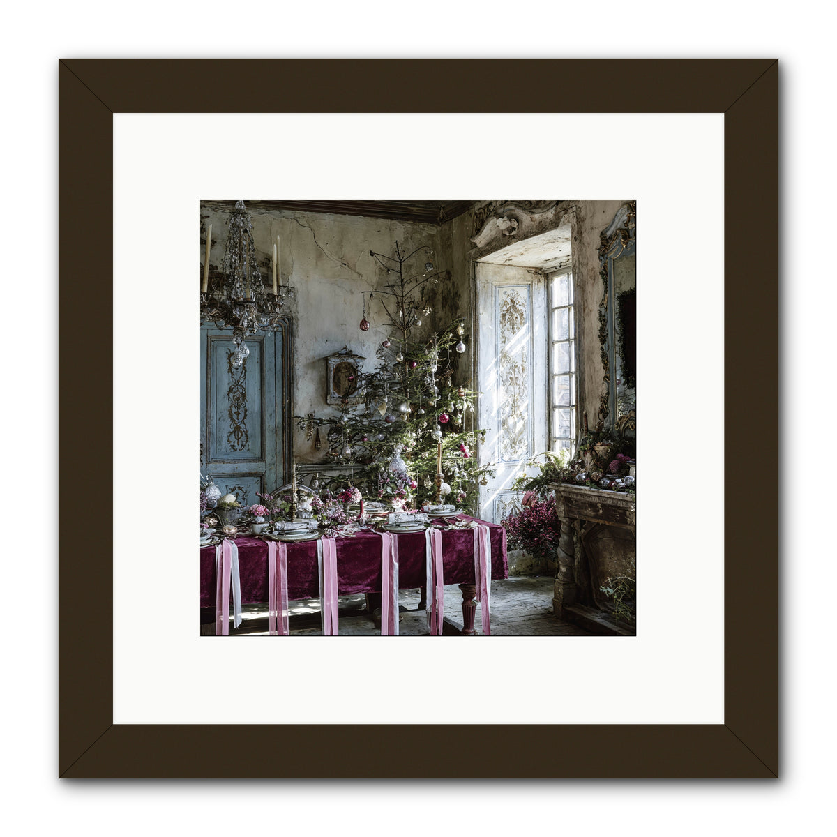 Dancing In Candied Dreams -- Framed Print - Black 10x10