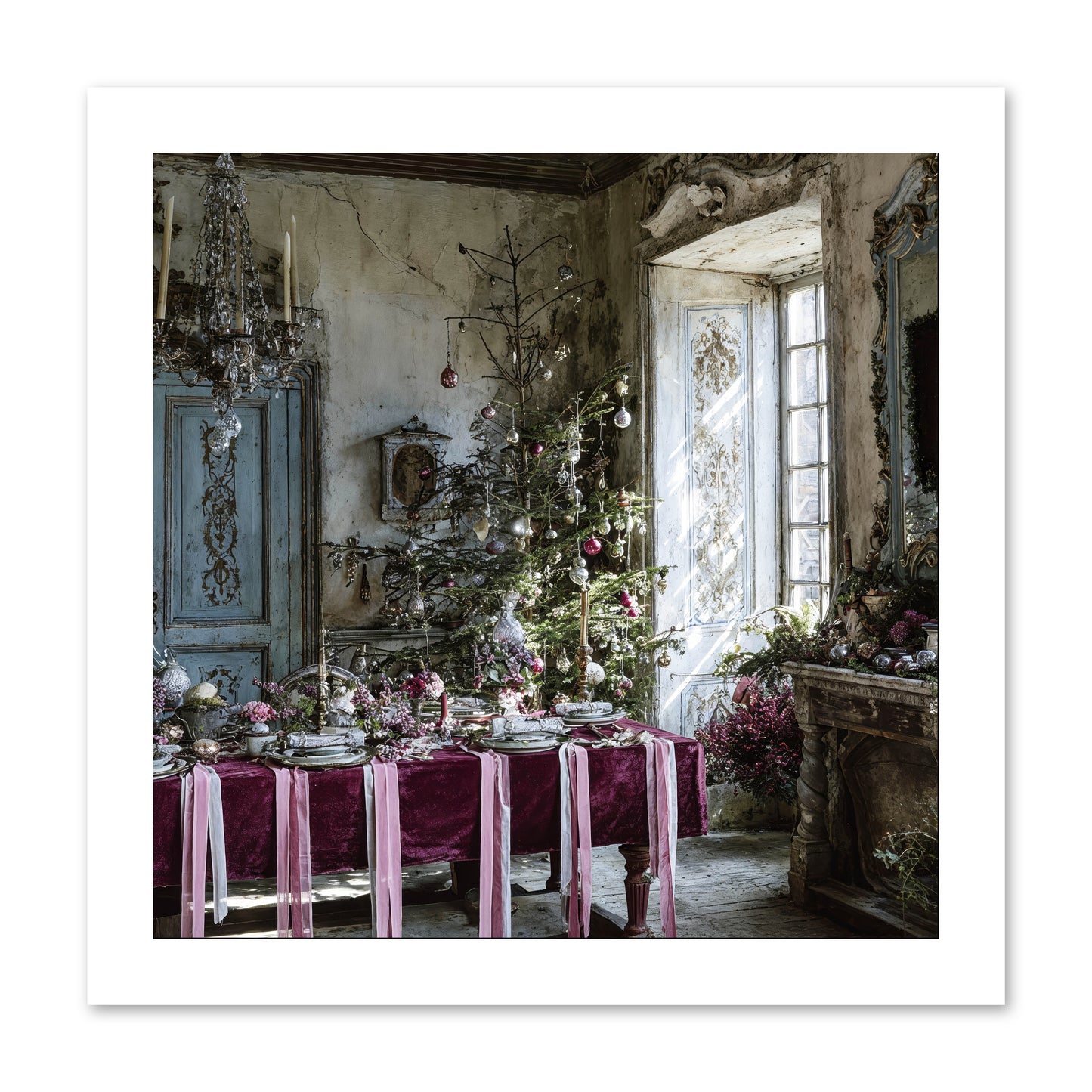 Dancing In Candied Dreams -- Loose Canvas Print 12x12