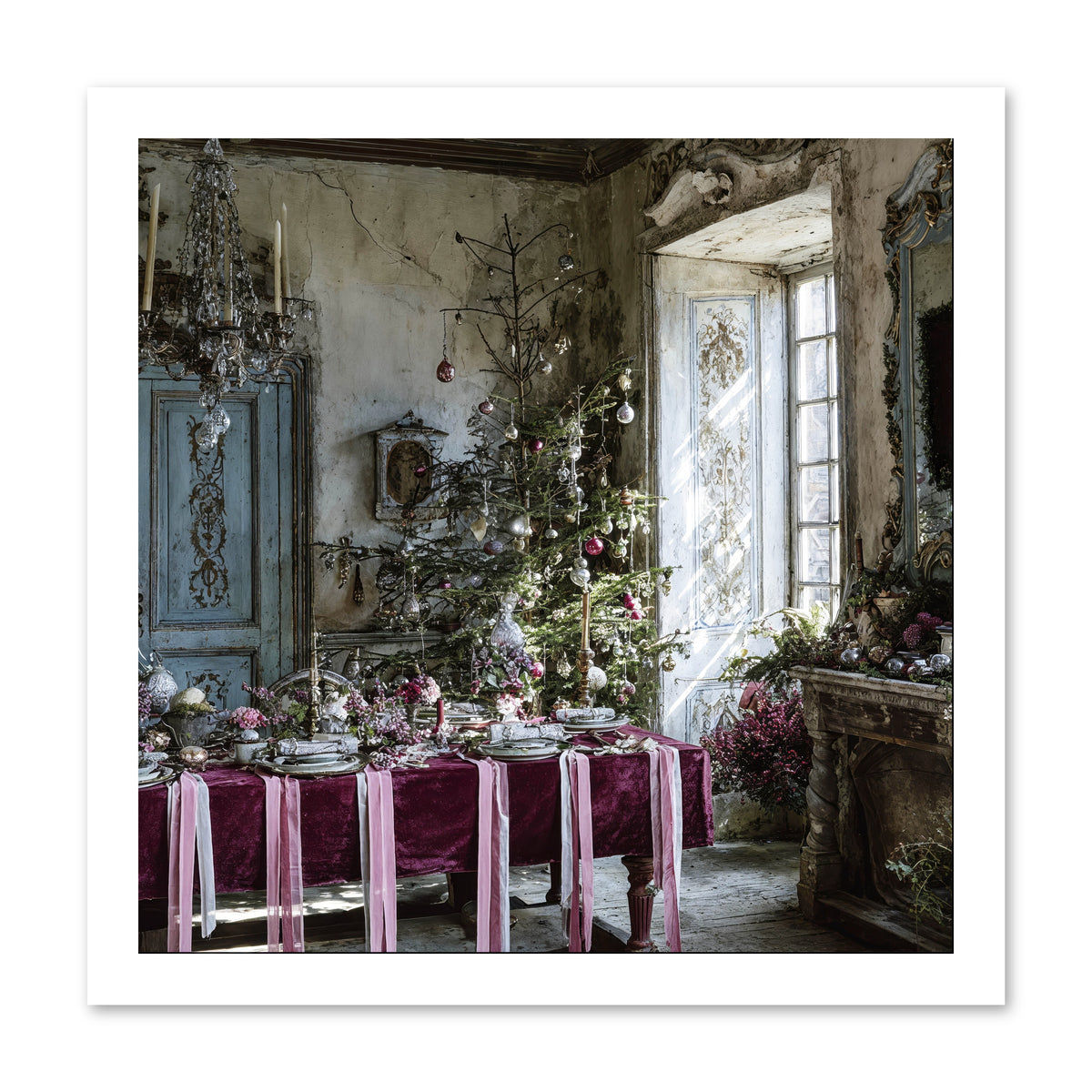 Dancing In Candied Dreams -- Paper Print 16x16