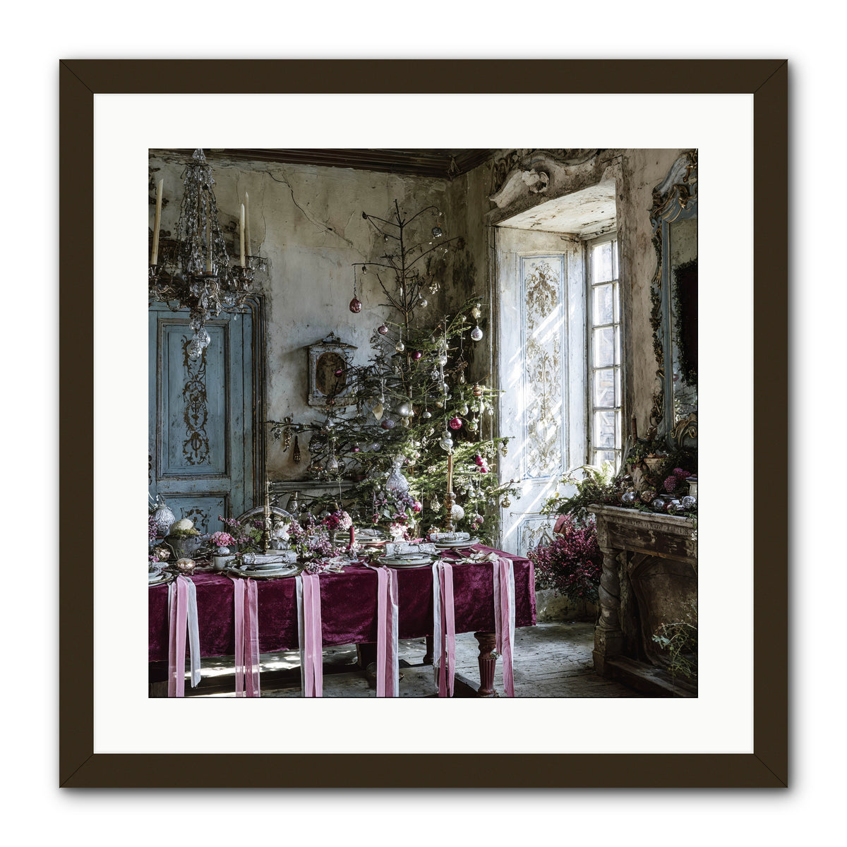 Dancing In Candied Dreams -- Framed Print - Black 20x20