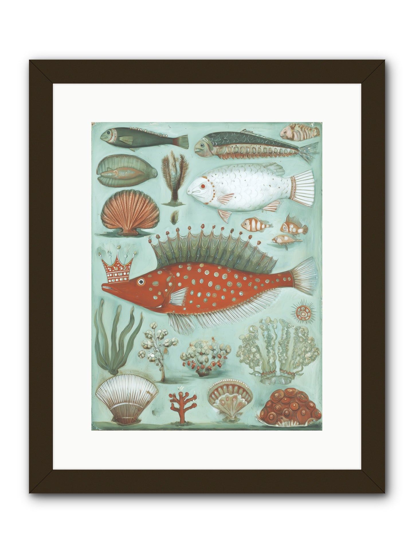 Dancing Silence -- Framed Print - Black 12x16