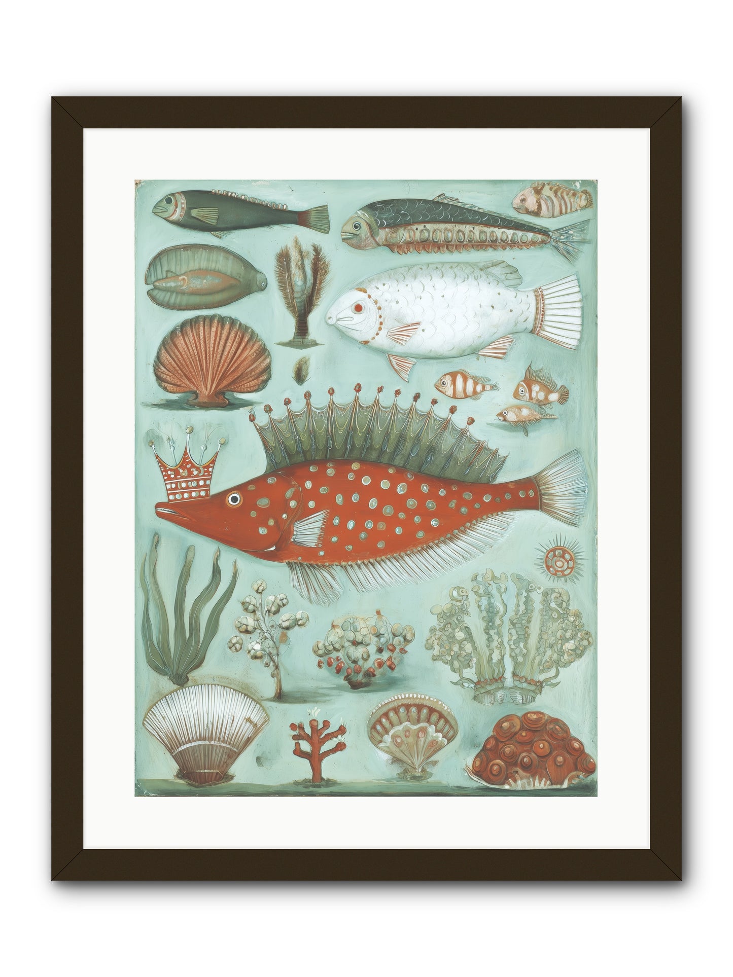 Dancing Silence -- Framed Print - Black 18x24