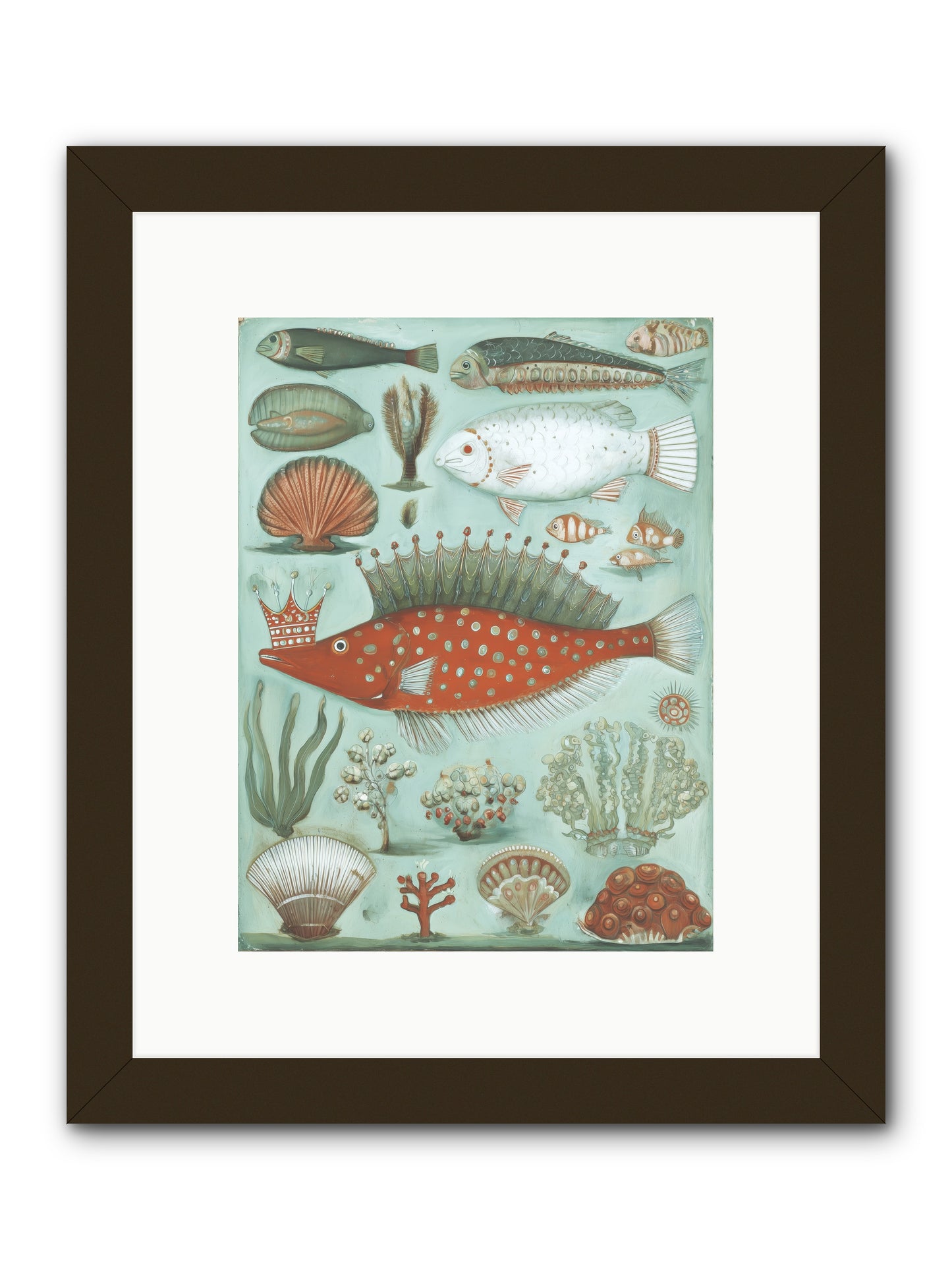 Dancing Silence -- Framed Print - Black 9x12