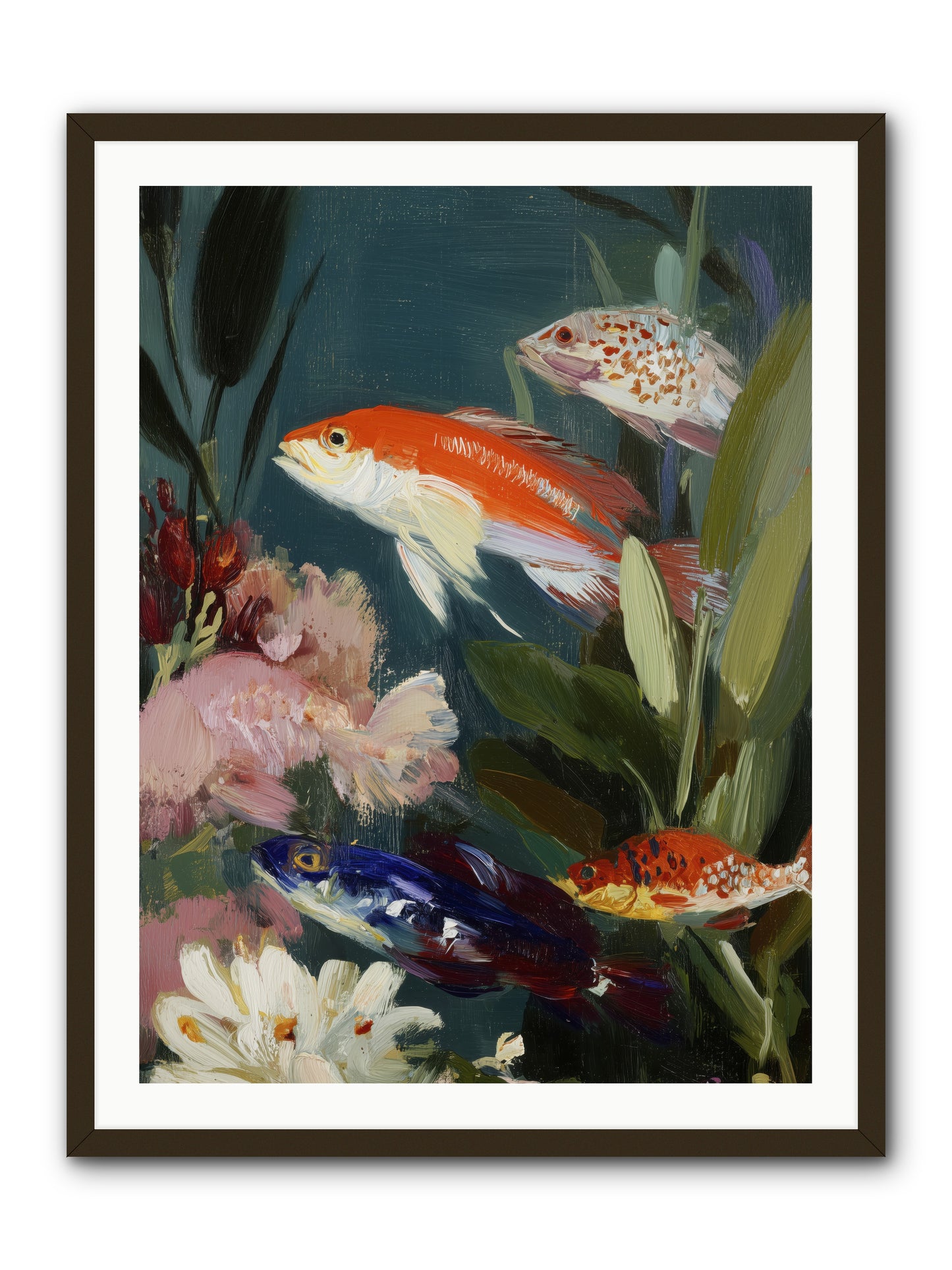 Dancing Through Tide -- Framed Print - Black 30x40