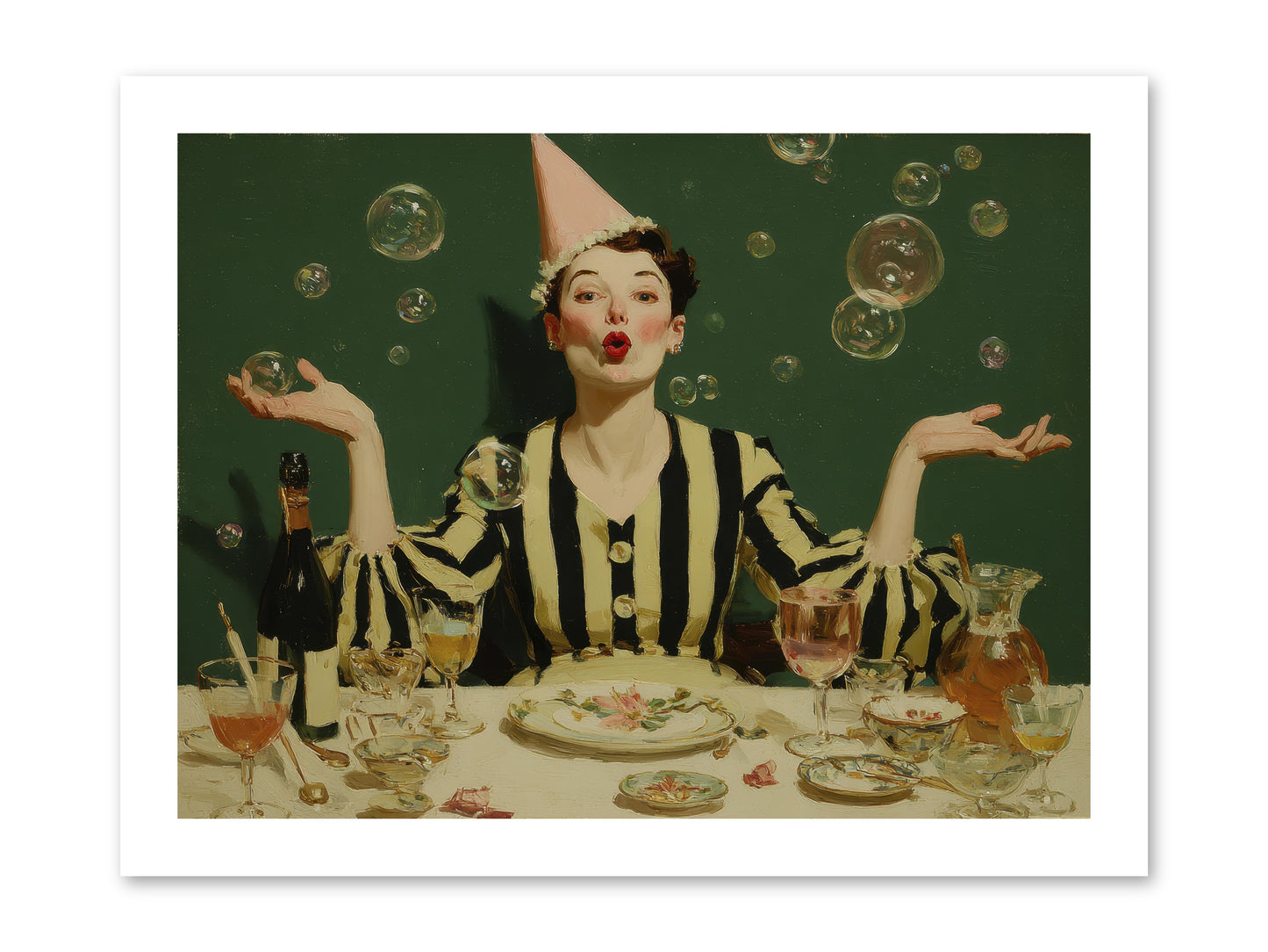 Dandelion & Vice -- Loose Canvas Print 16x12