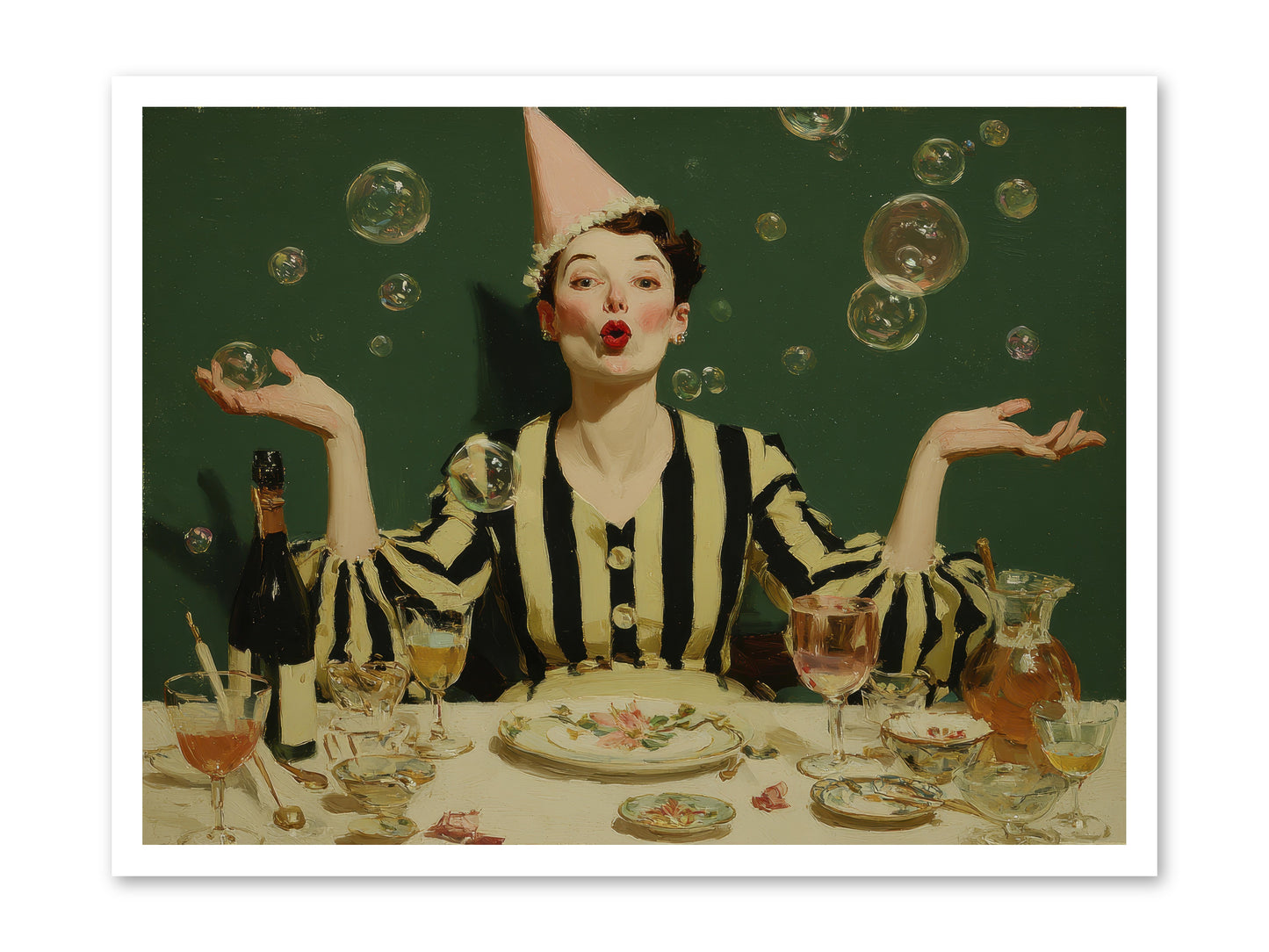 Dandelion & Vice -- Loose Canvas Print 32x24