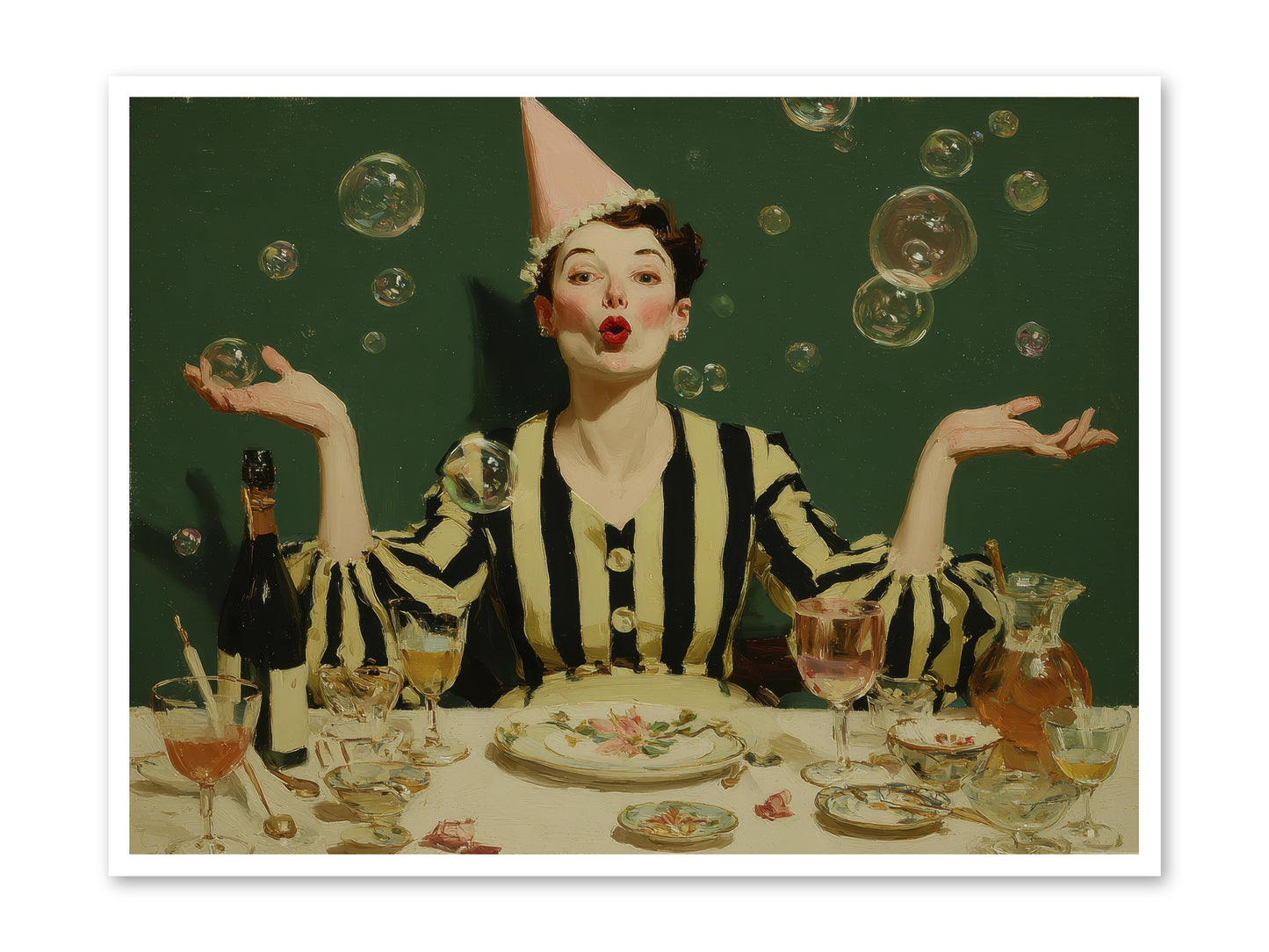 Dandelion & Vice -- Loose Canvas Print 48x36