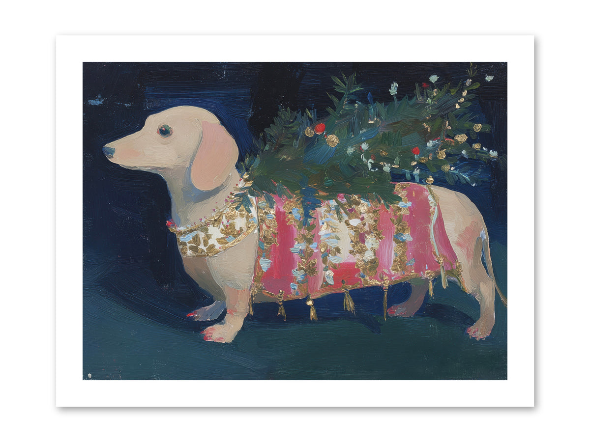 Dapper In December -- Loose Canvas Print 16x12