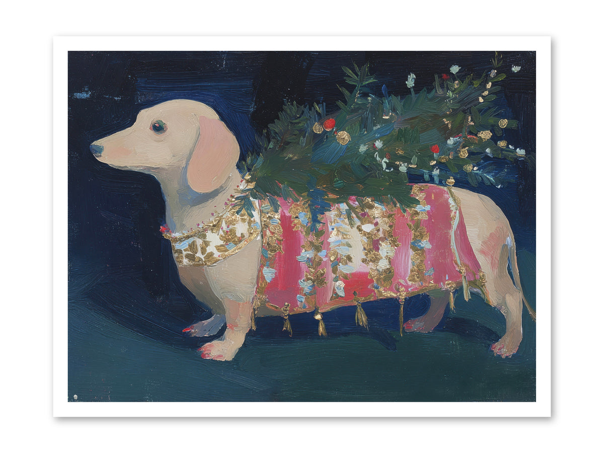 Dapper In December -- Loose Canvas Print 32x24