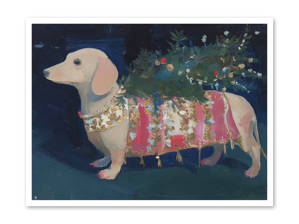 Dapper In December -- Loose Canvas Print 40x30