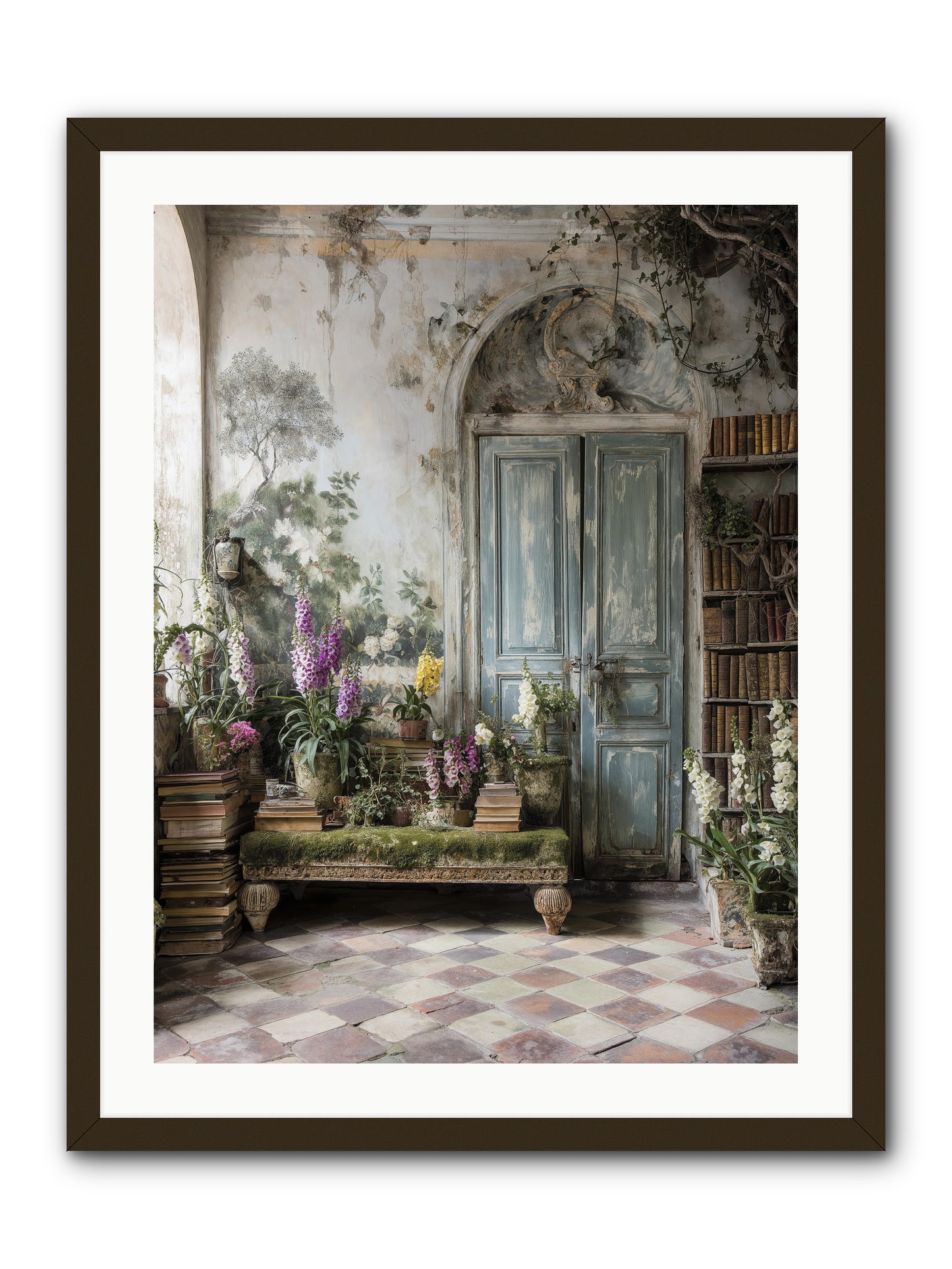 Darcy -- Framed Print - Black 24x32
