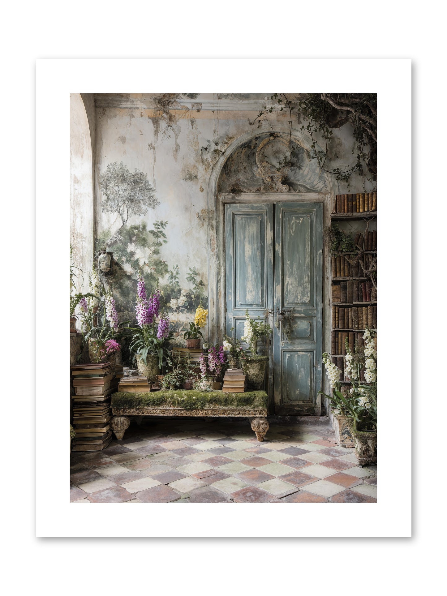 Darcy -- Loose Canvas Print 9x12