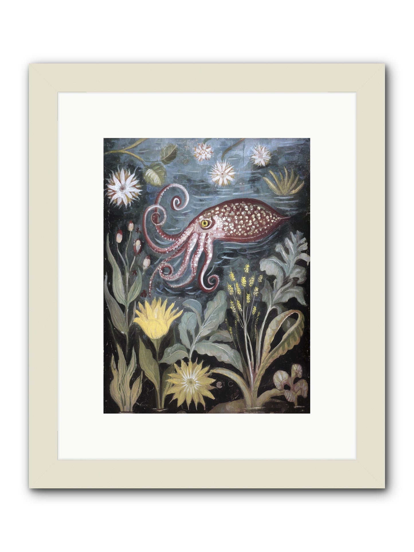 Dark Angel -- Framed Print - White 9x12