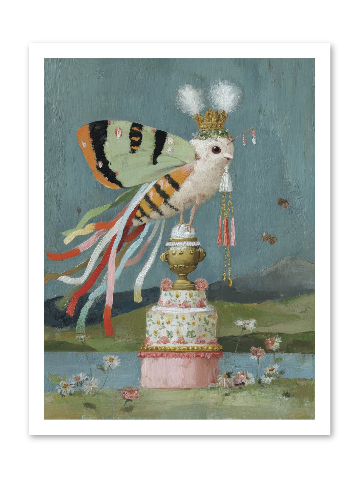 Darling Discovers Wonder -- Loose Canvas Print 18x24