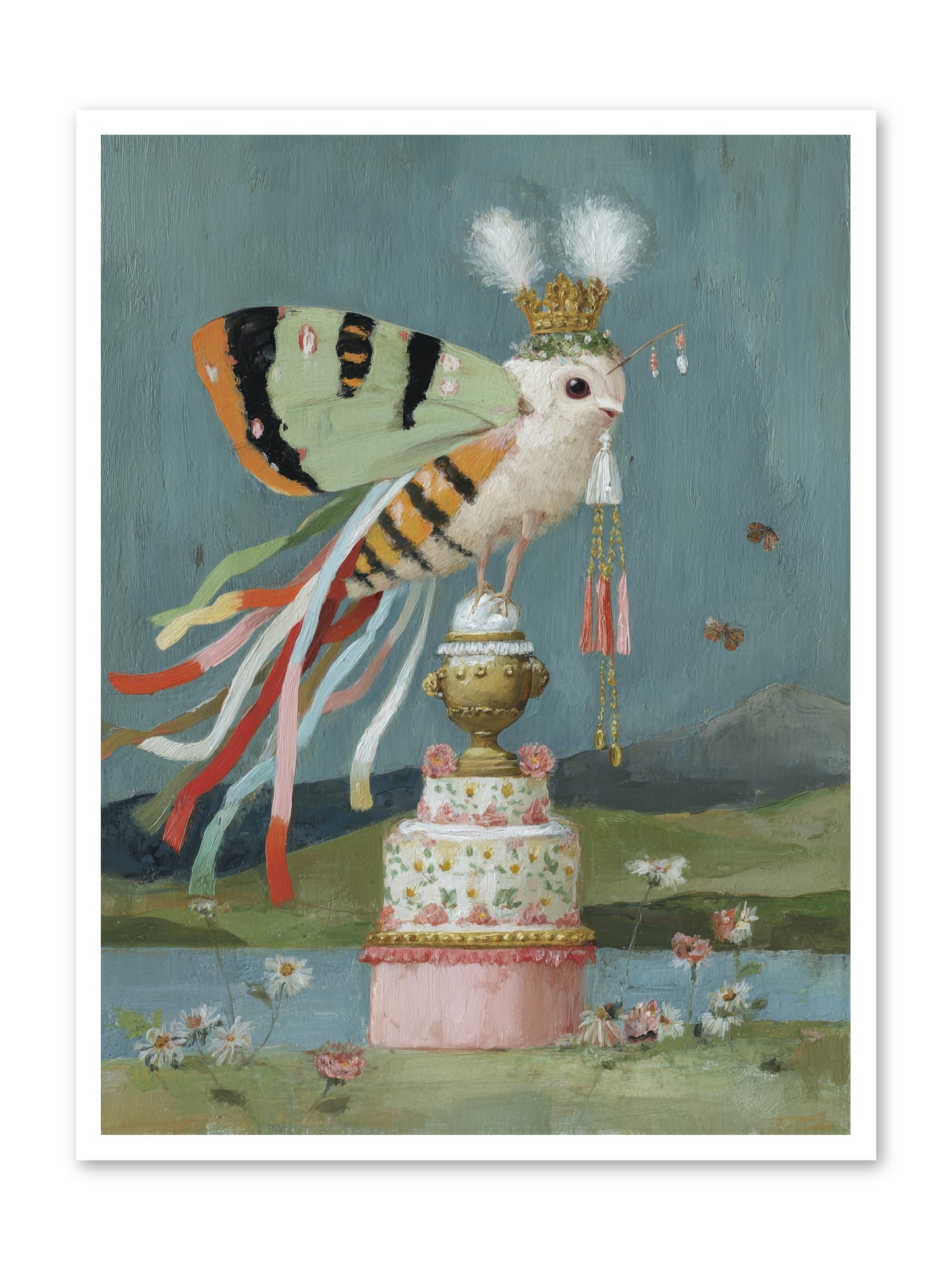 Darling Discovers Wonder -- Loose Canvas Print 30x40