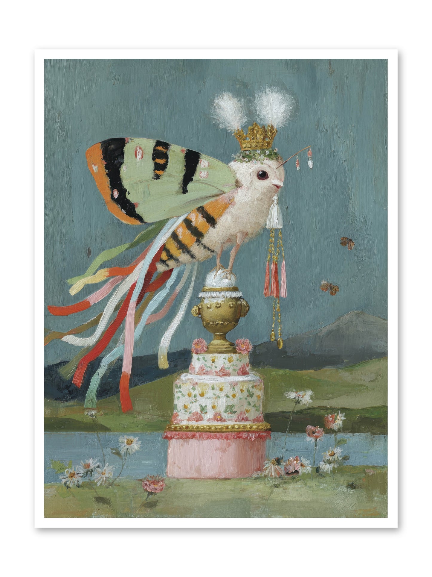 Darling Discovers Wonder -- Loose Canvas Print 36x48