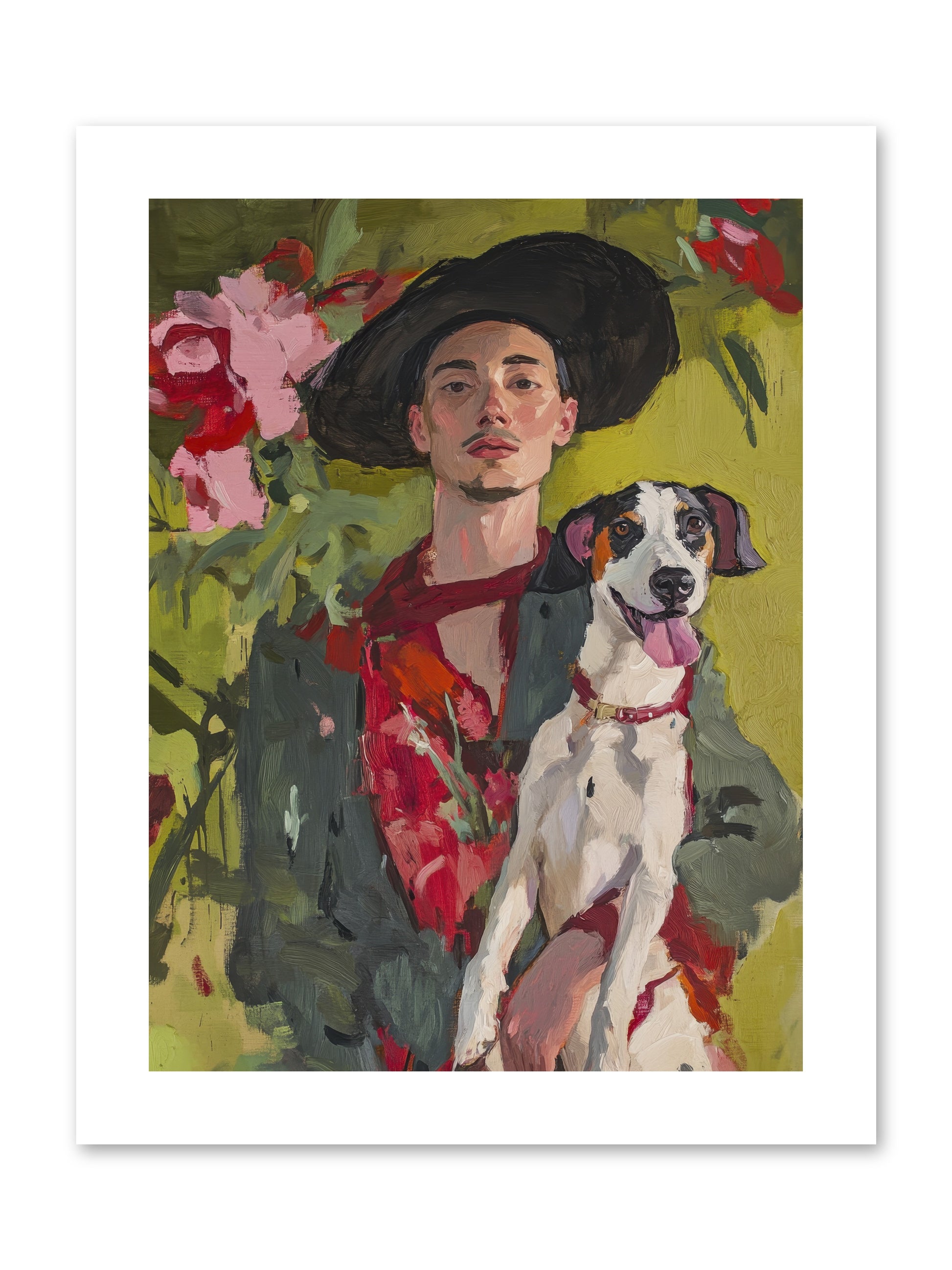 Darling of My Days -- Paper Print 9x12