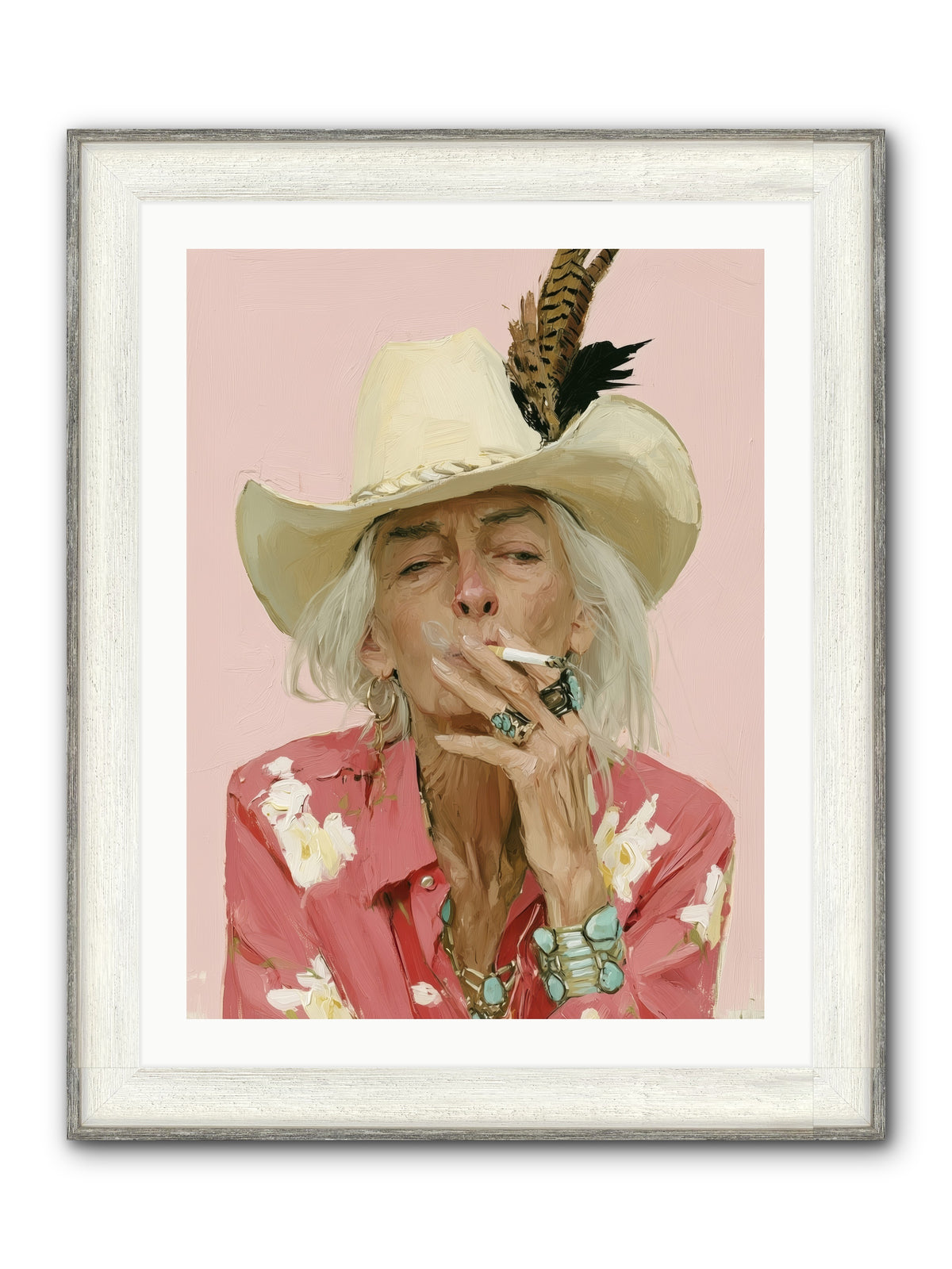 Darling, Get the Horse REZ — Darling,-Get-the-Horse_REZ-24x32-Framed-Print-Driftwood-White.jpg