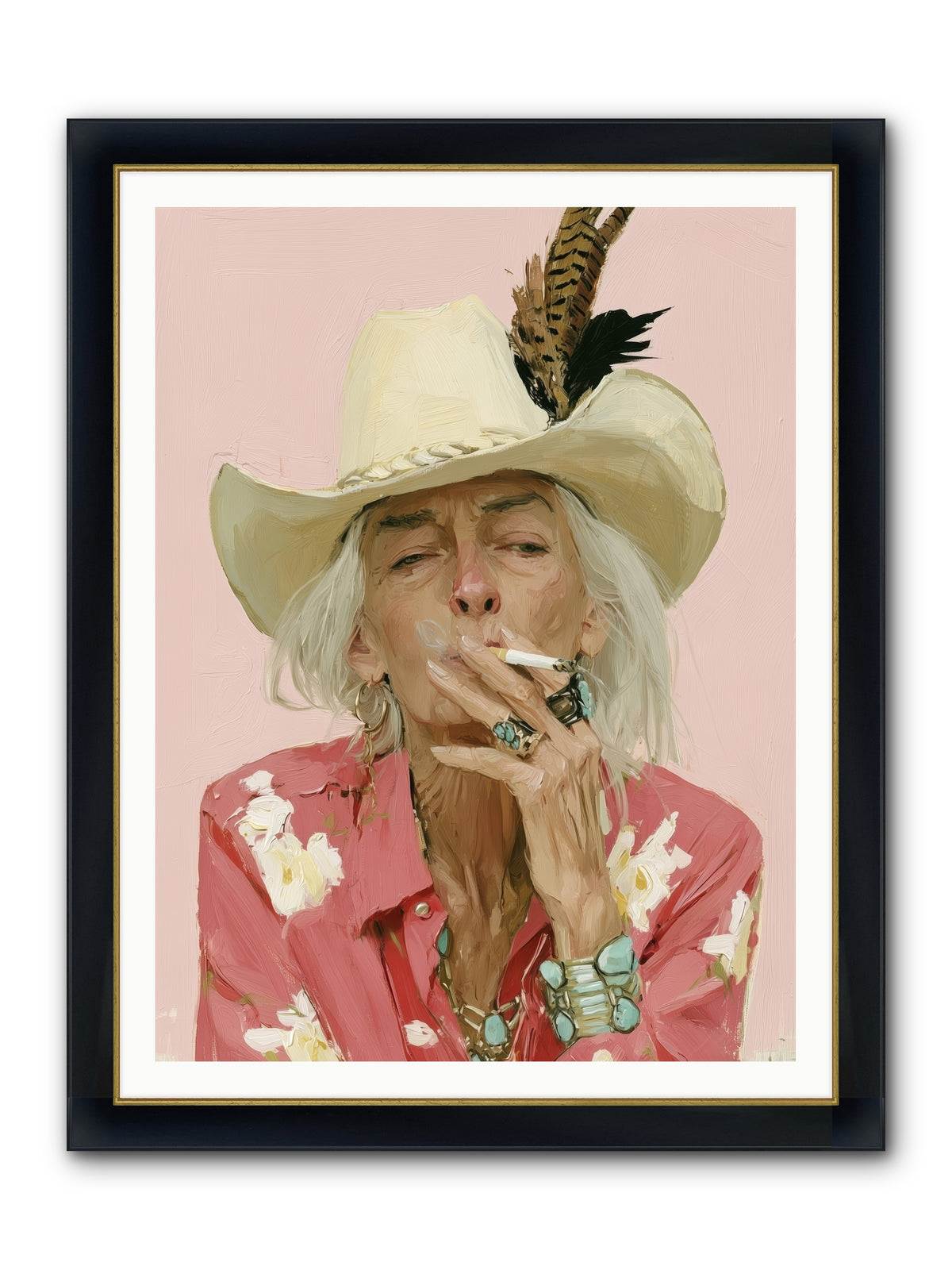 Darling, Get the Horse REZ — Darling,-Get-the-Horse_REZ-36x48-Framed-Print-Wide-Black-w-Gold.jpg