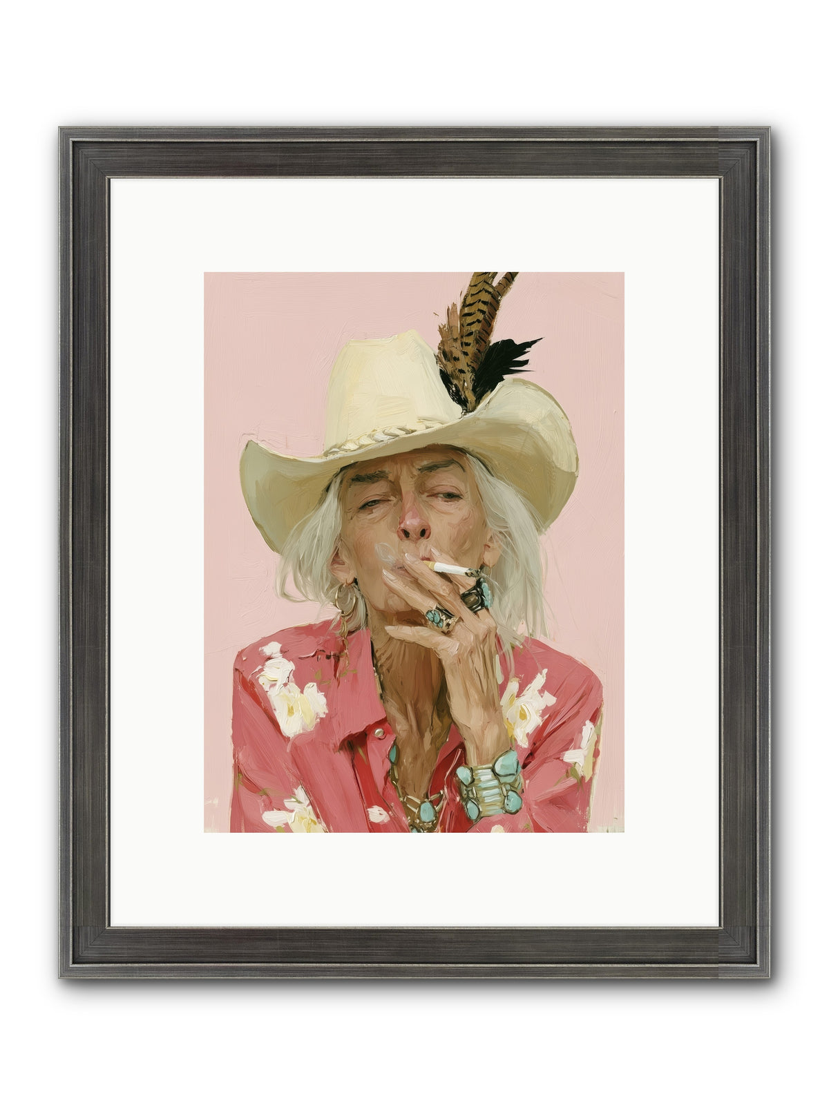 Darling, Get the Horse REZ — Darling,-Get-the-Horse_REZ-9x12-Framed-Print-Slimwoods-Black-Silver.jpg