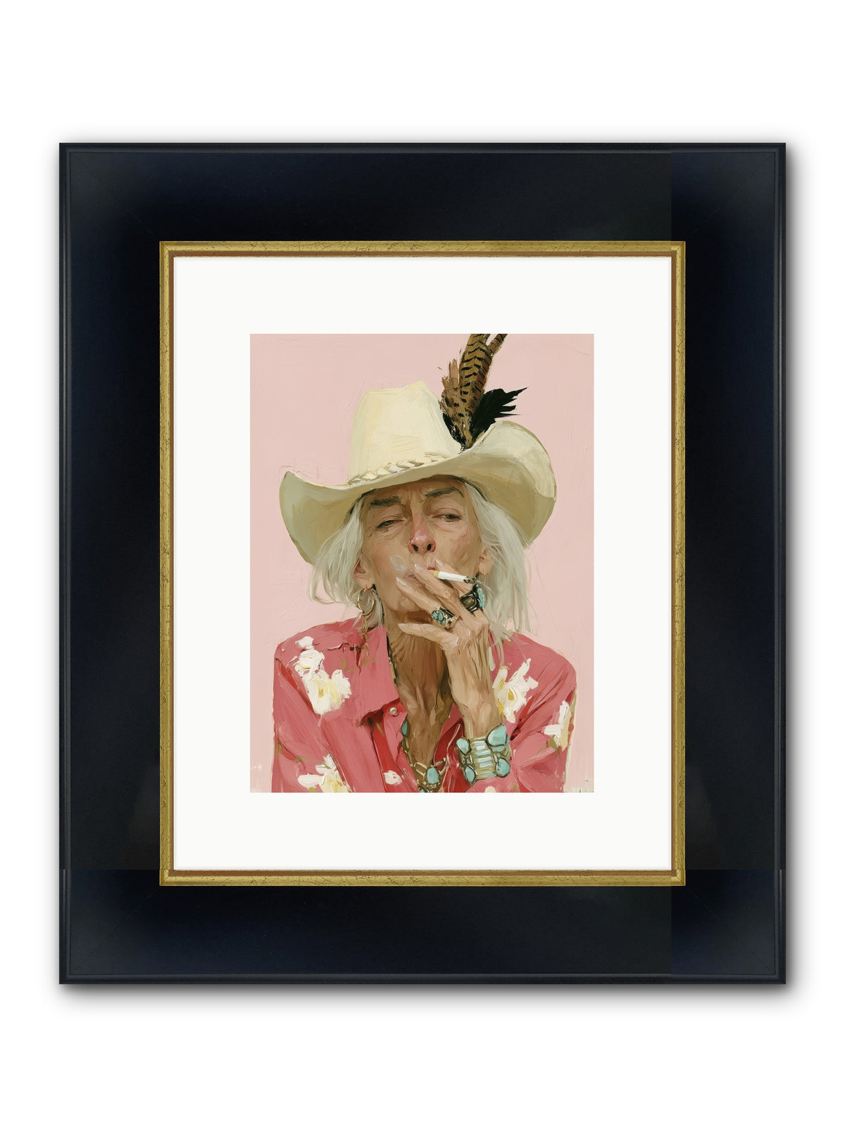 Darling, Get the Horse REZ — Darling,-Get-the-Horse_REZ-9x12-Framed-Print-Wide-Black-w-Gold.jpg