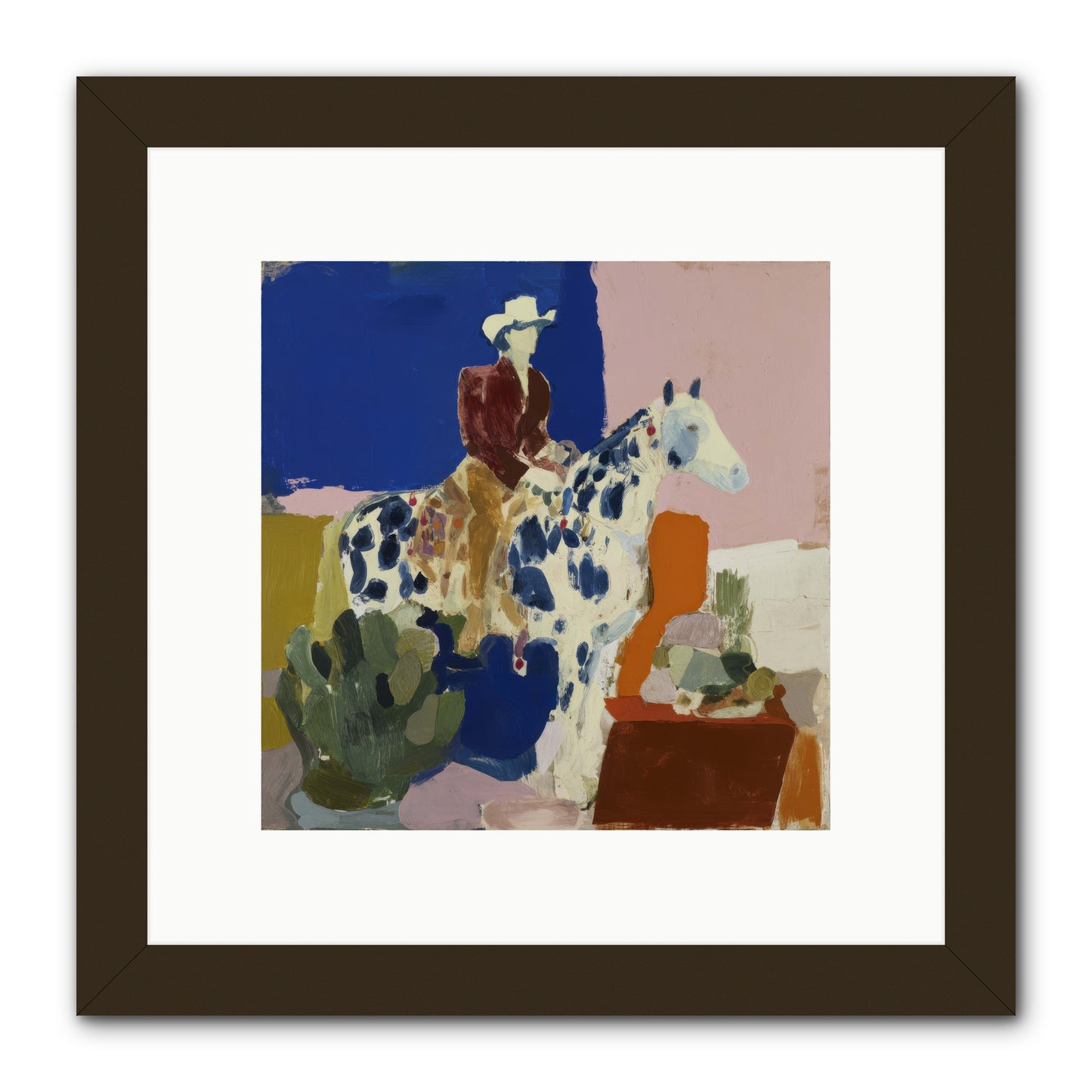 Dawn & Devotion -- Framed Print - Black 10x10