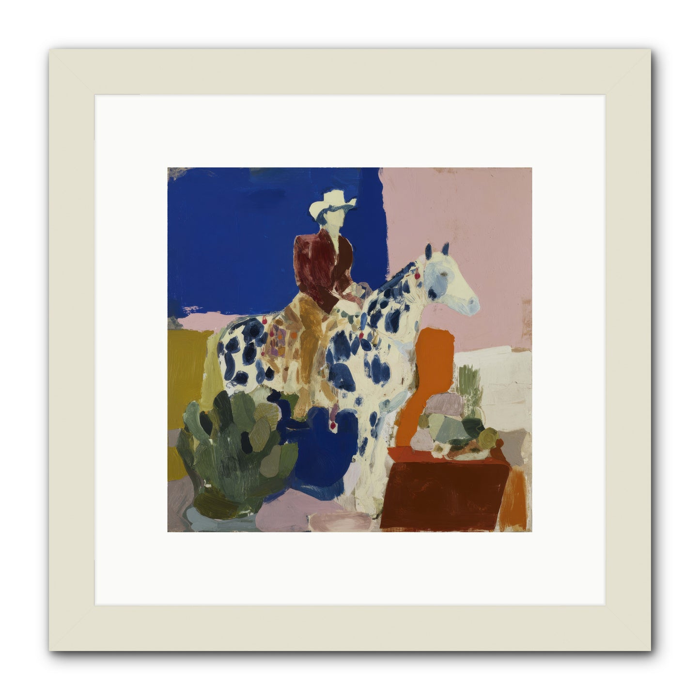 Dawn & Devotion -- Framed Print - White 10x10