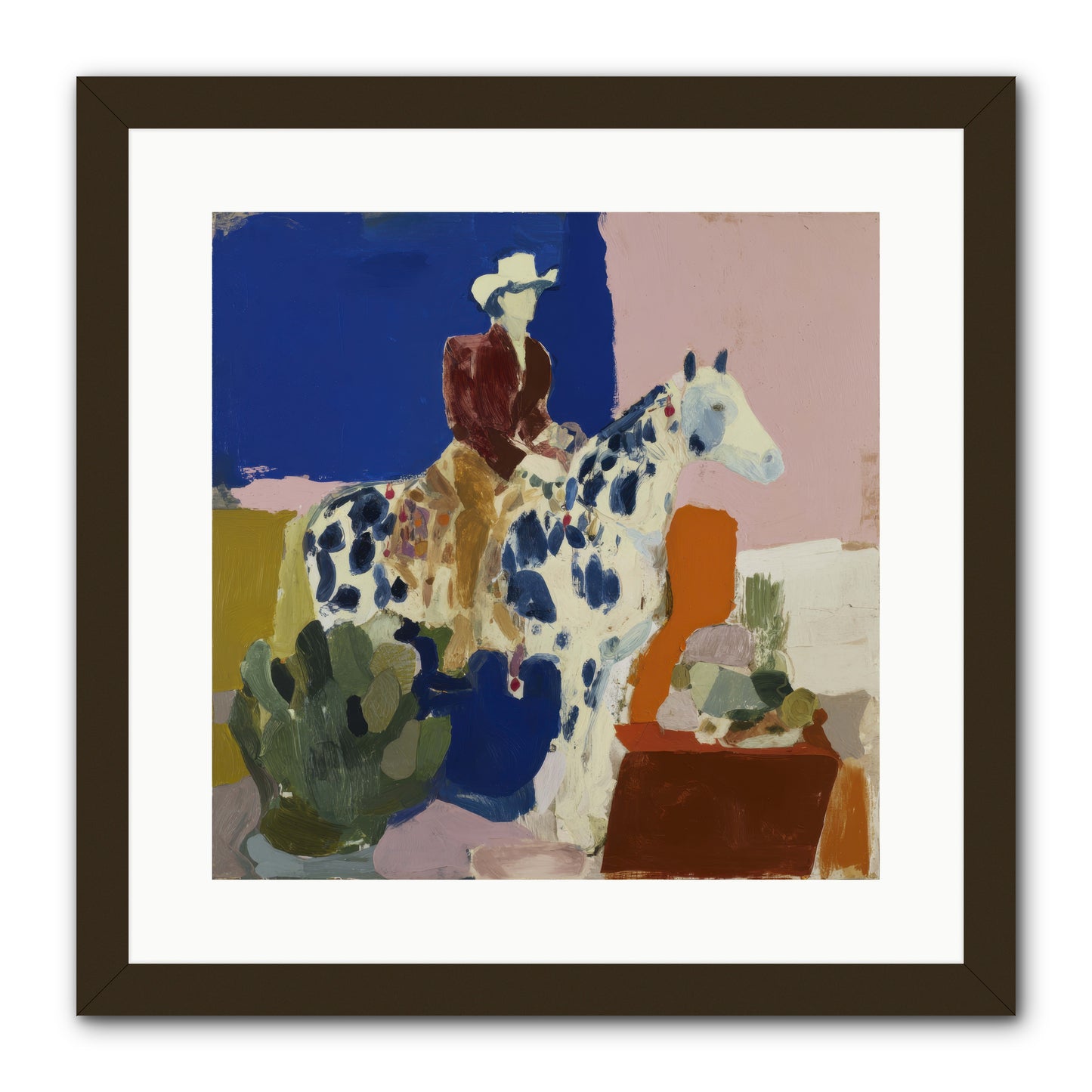 Dawn & Devotion -- Framed Print - Black 16x16
