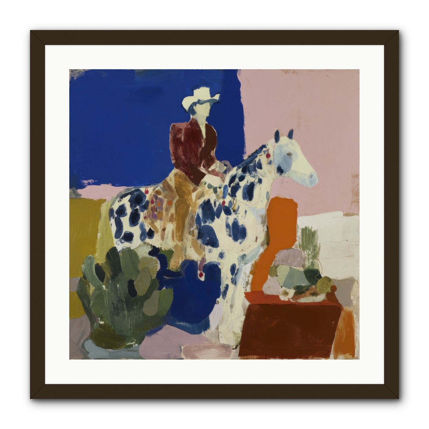 Dawn & Devotion -- Framed Print - Black 24x24