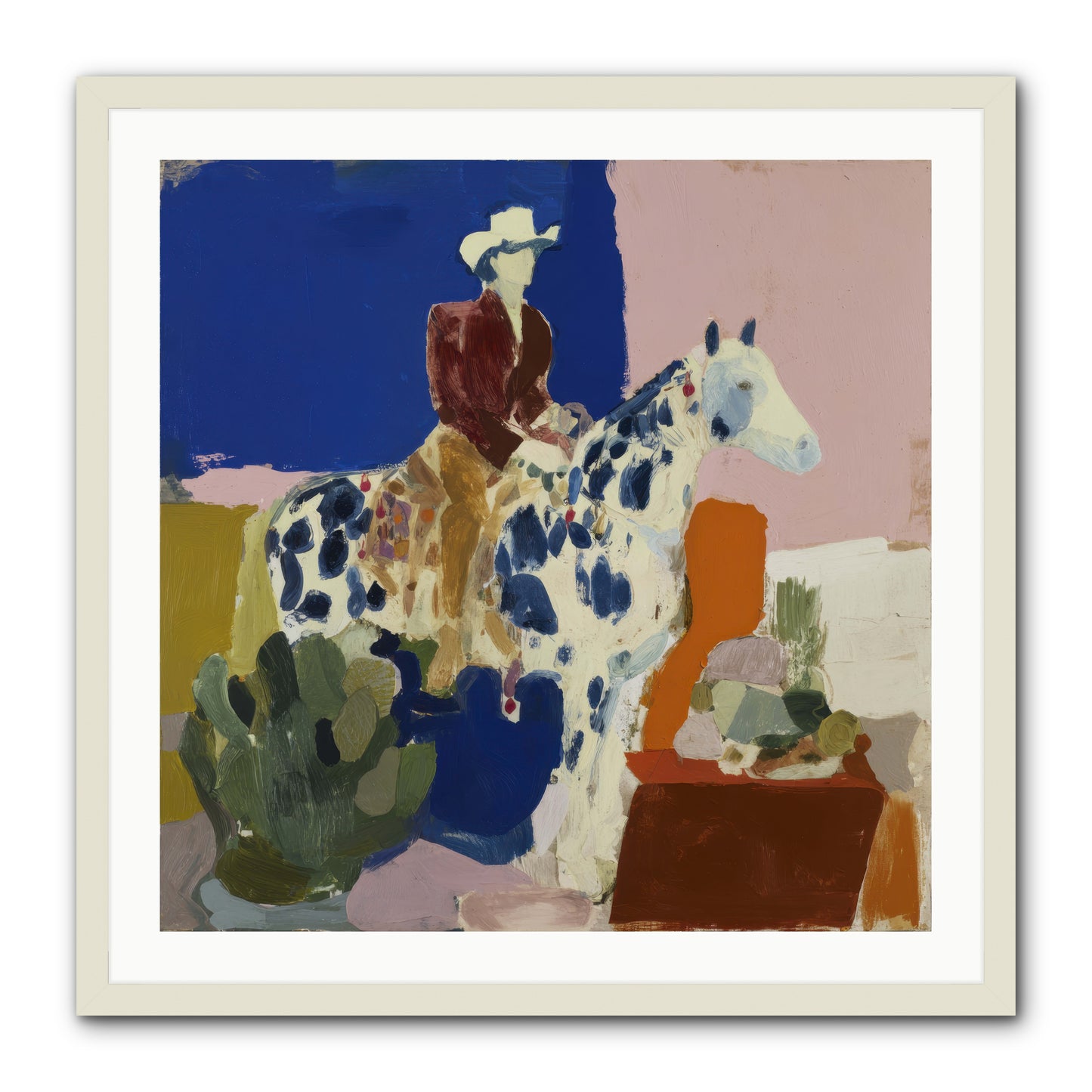 Dawn & Devotion -- Framed Print - White 30x30