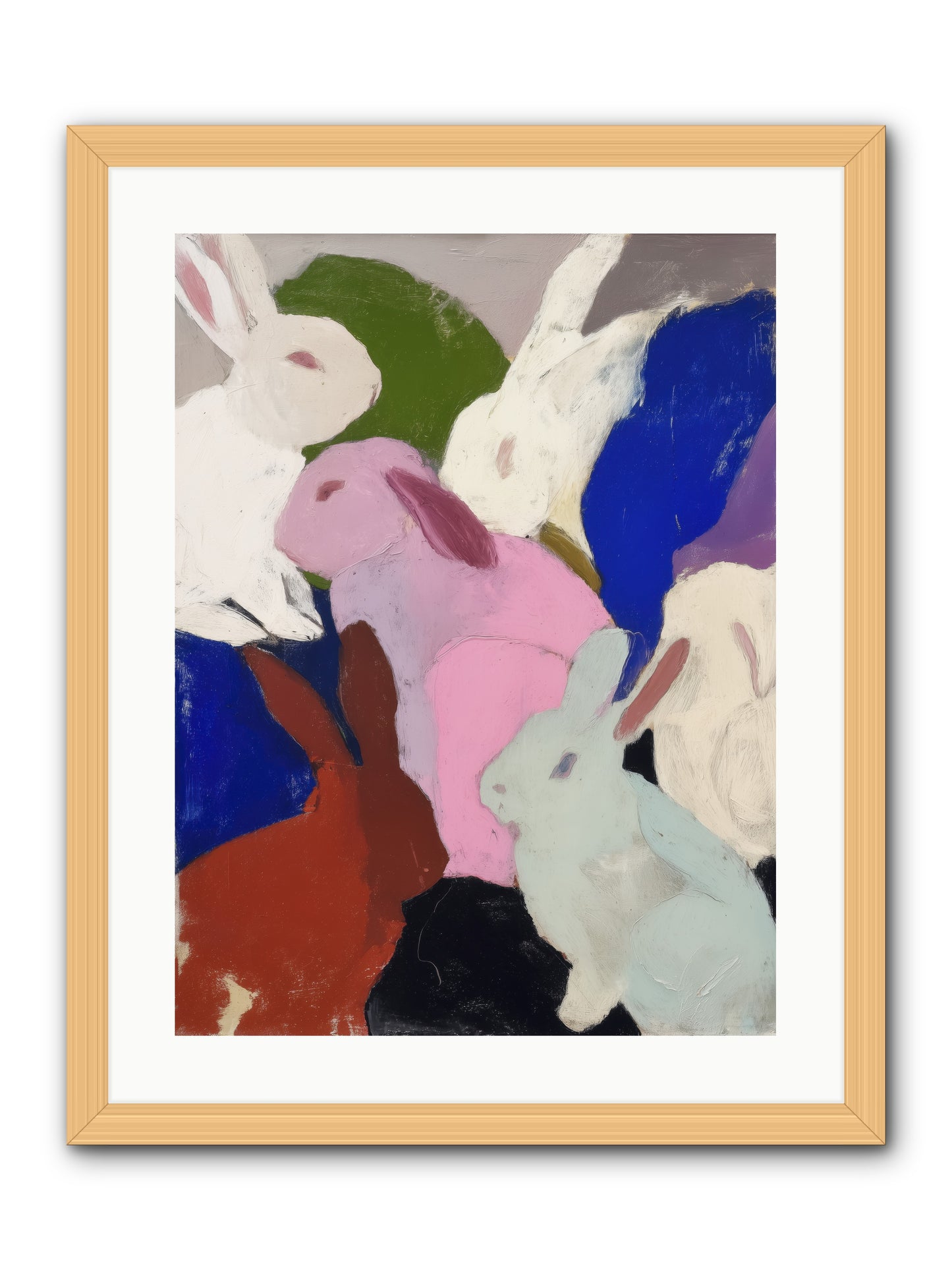 Dawn’s Quiet Leap -- Framed Print - Natural 18x24