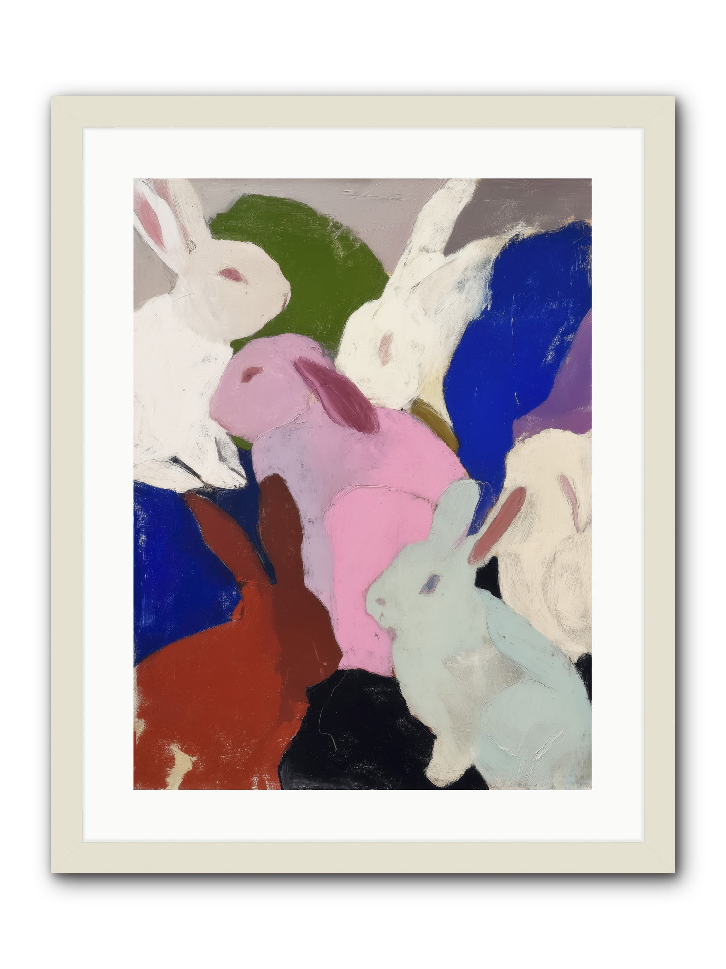 Dawn’s Quiet Leap -- Framed Print - White 18x24