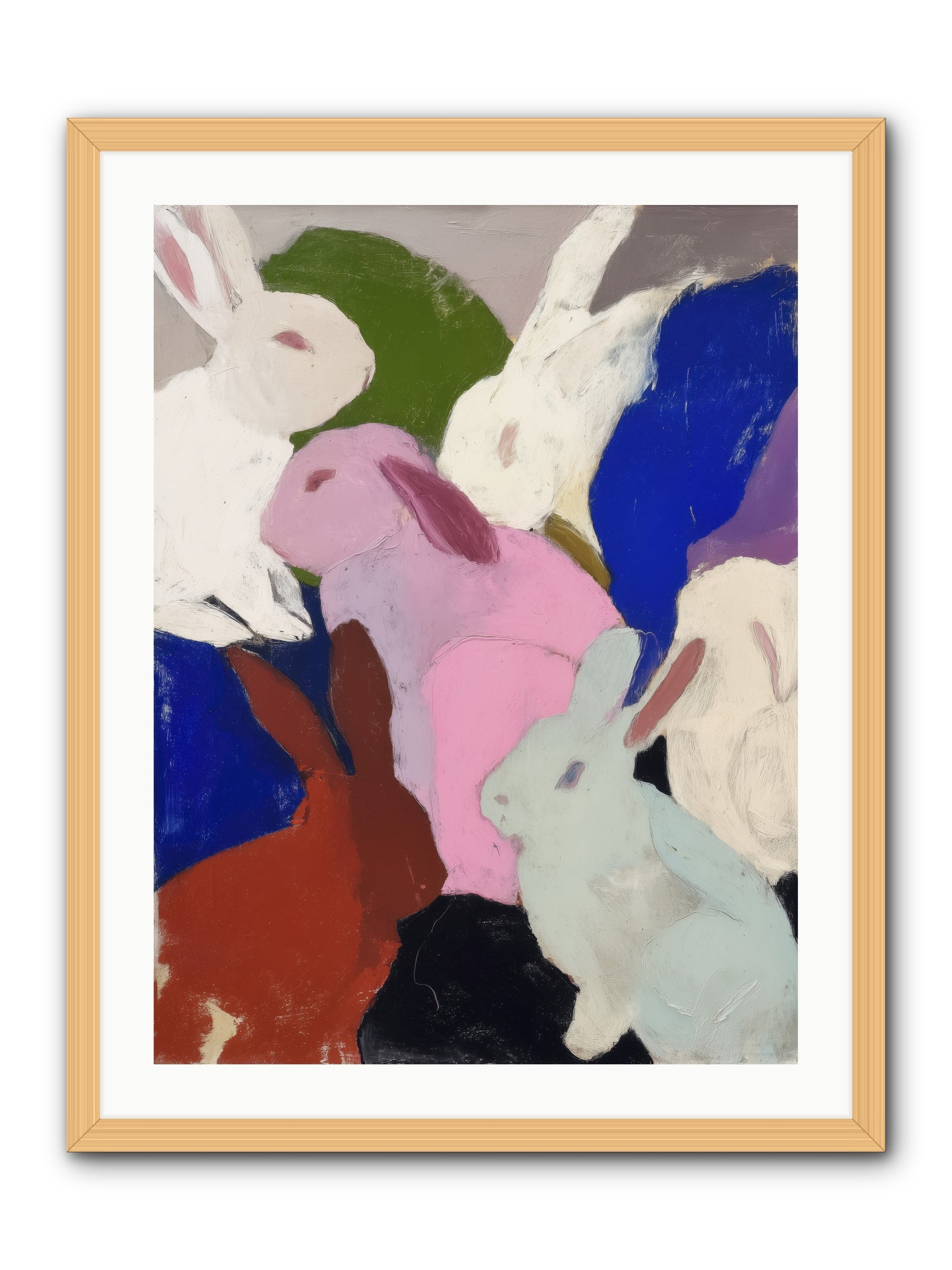 Dawn’s Quiet Leap -- Framed Print - Natural 24x32