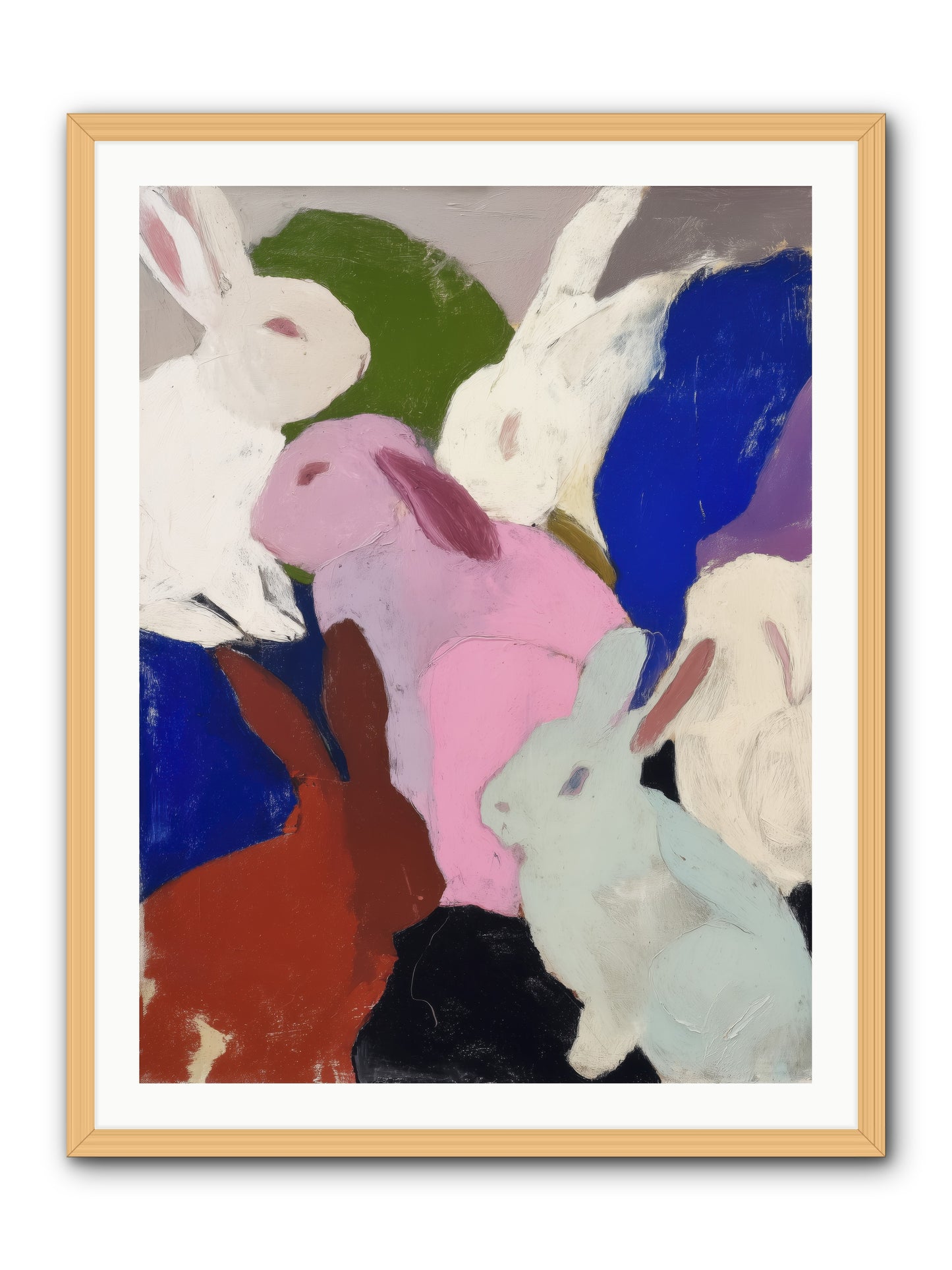 Dawn’s Quiet Leap -- Framed Print - Natural 30x40