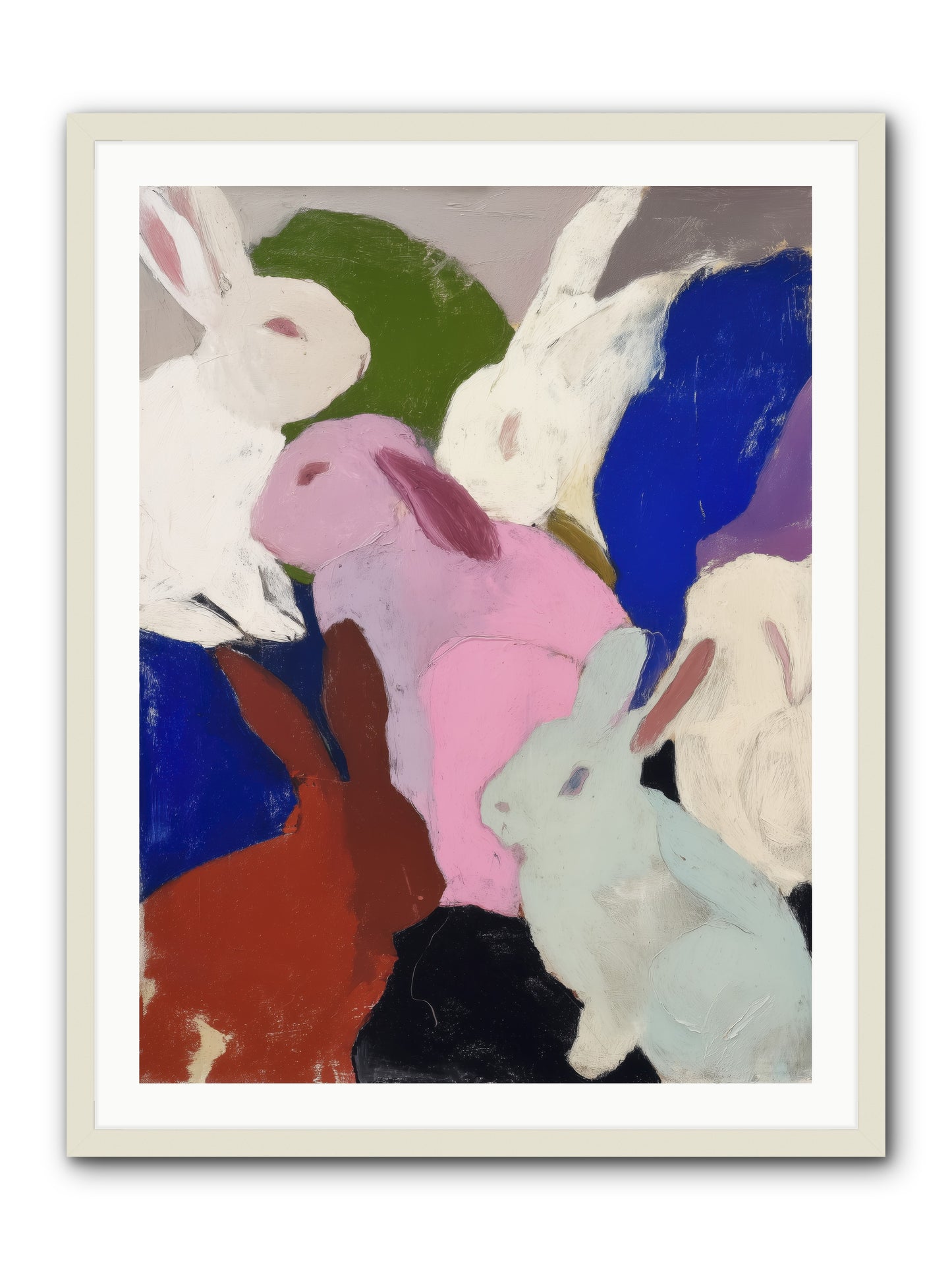 Dawn’s Quiet Leap -- Framed Print - White 30x40