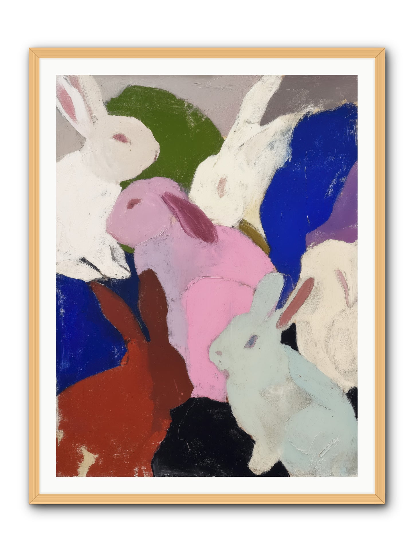 Dawn’s Quiet Leap -- Framed Print - Natural 36x48