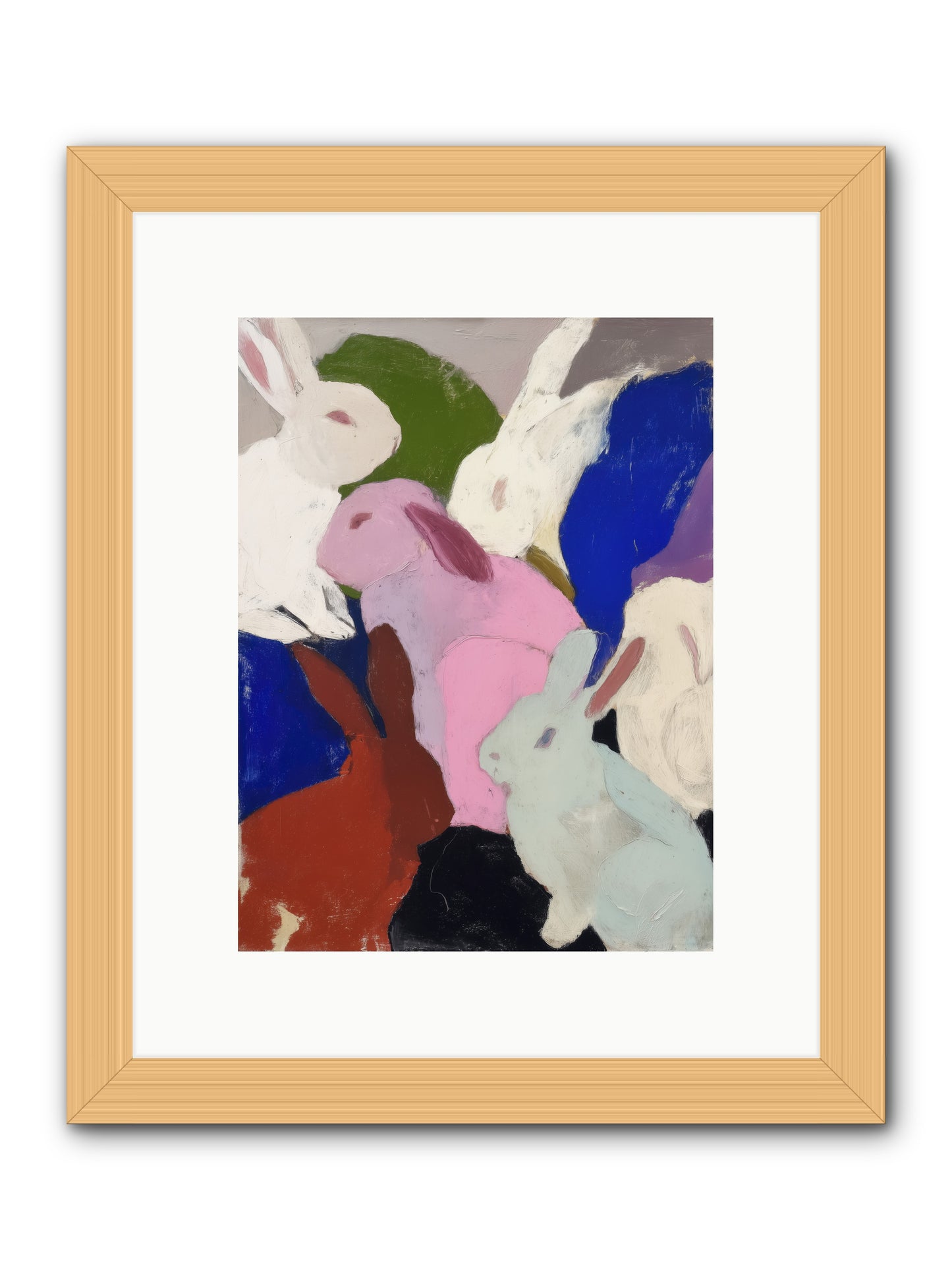 Dawn’s Quiet Leap -- Framed Print - Natural 9x12
