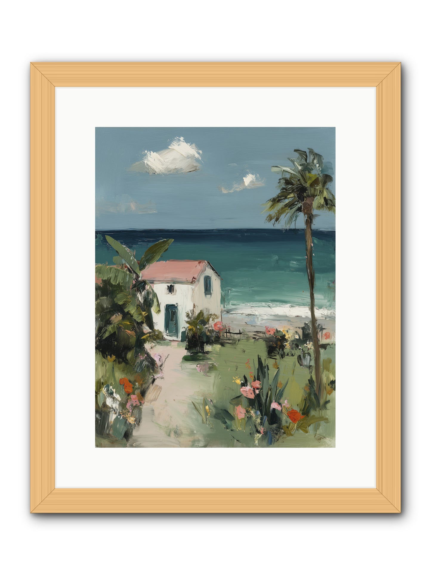 Dawns Rising  -- Framed Print - Natural 12x16