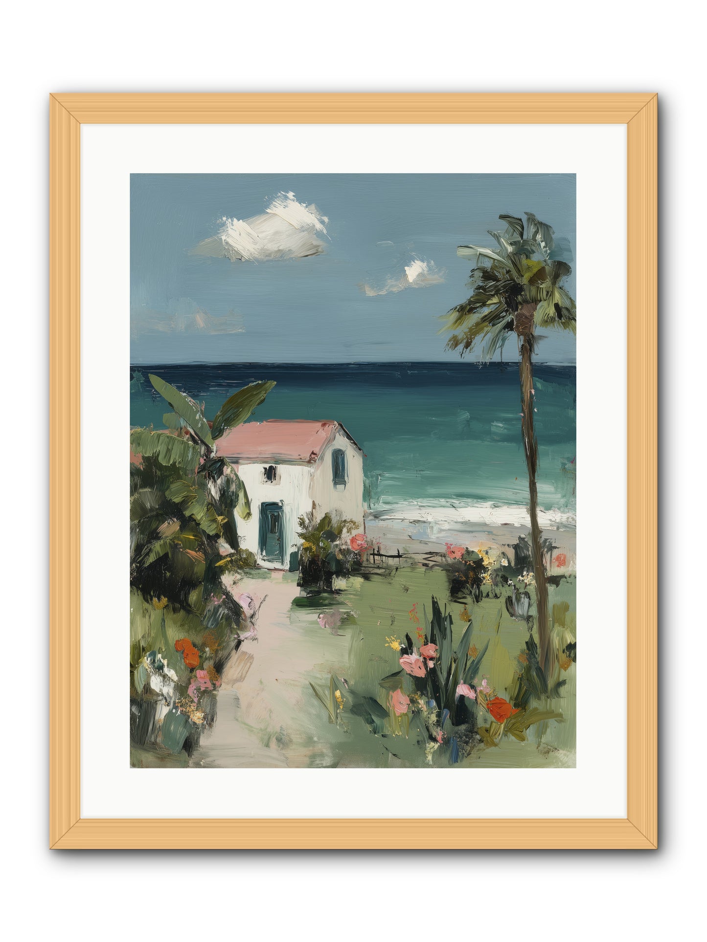 Dawns Rising  -- Framed Print - Natural 18x24