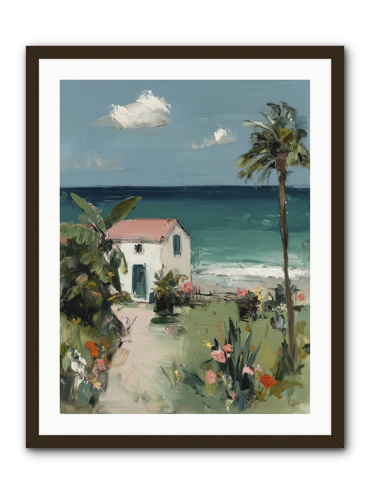 Dawns Rising  -- Framed Print - Black 24x32