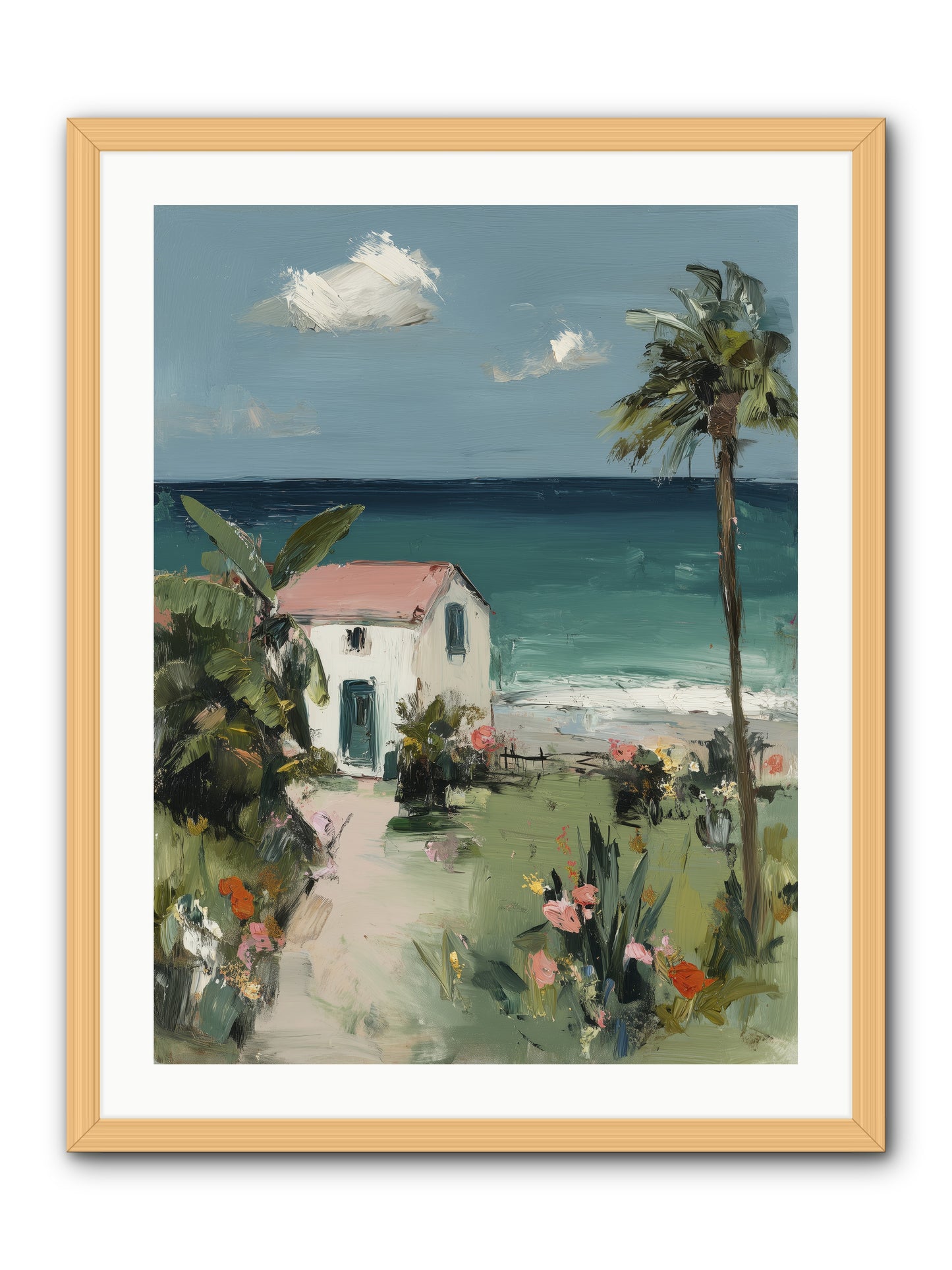 Dawns Rising  -- Framed Print - Natural 24x32