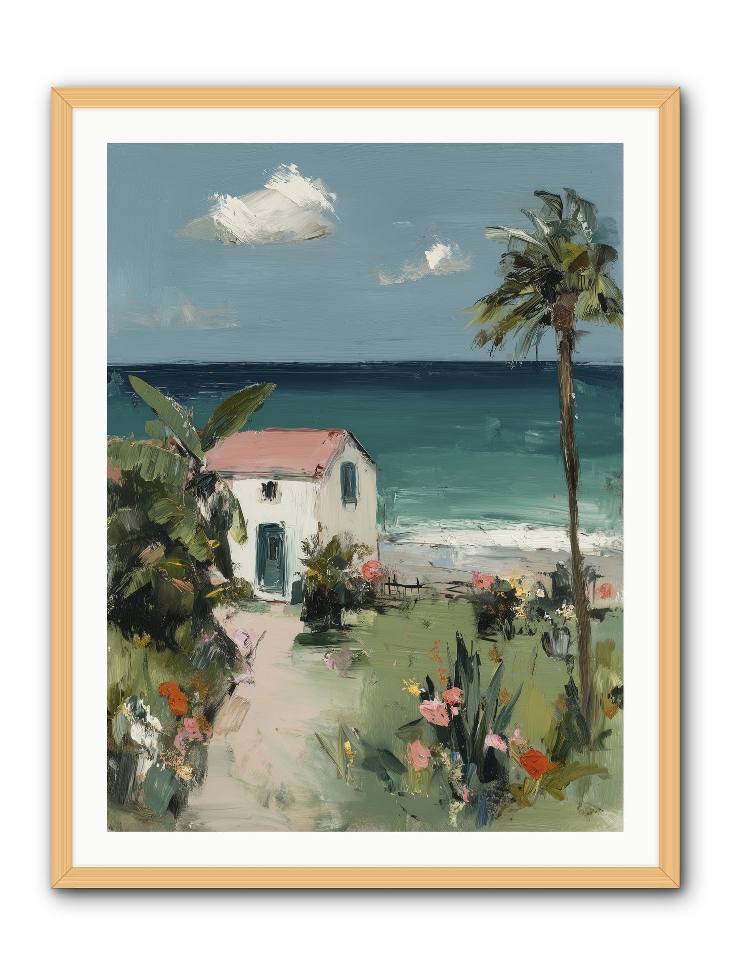 Dawns Rising  -- Framed Print - Natural 30x40