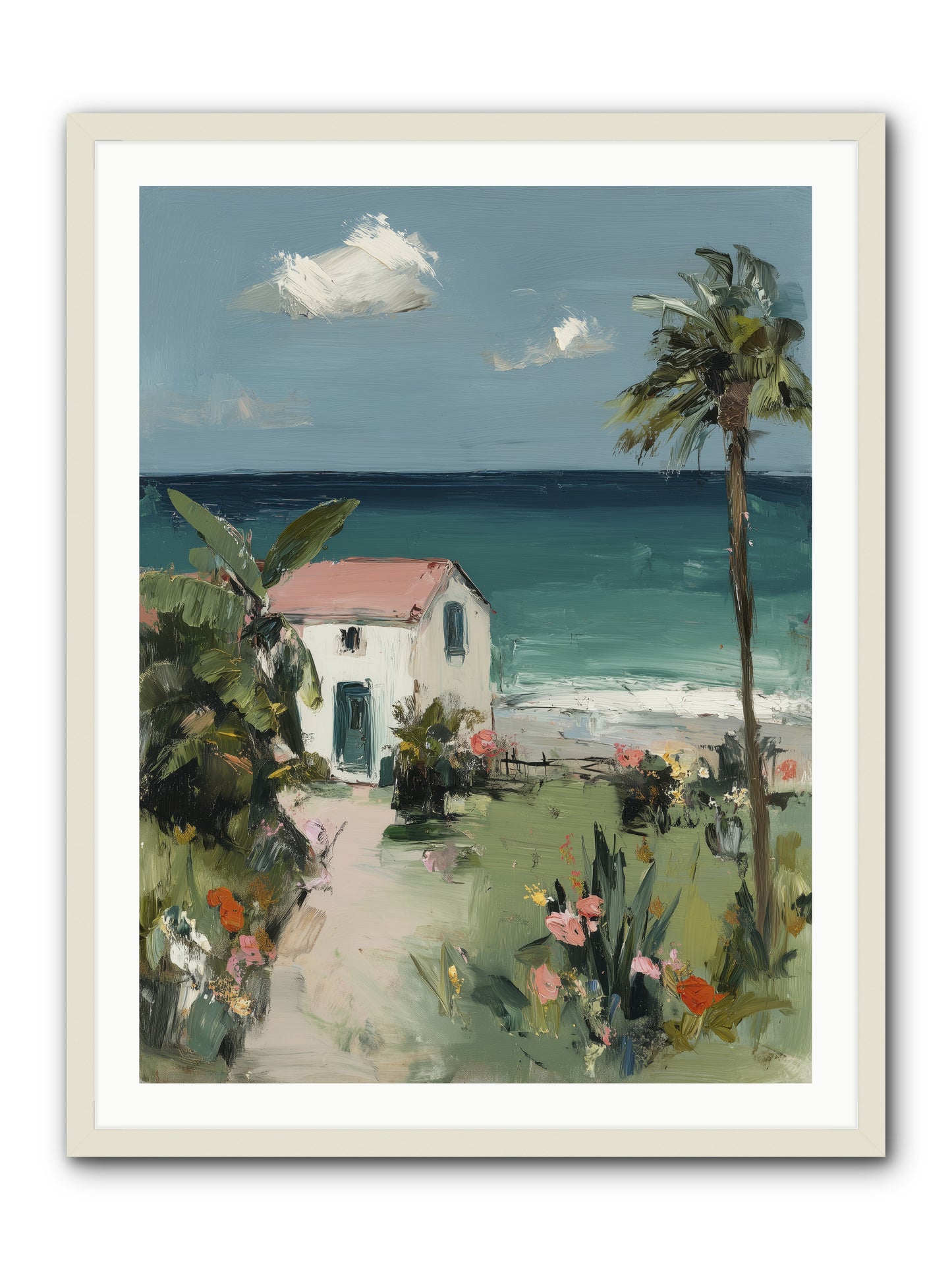 Dawns Rising  -- Framed Print - White 30x40