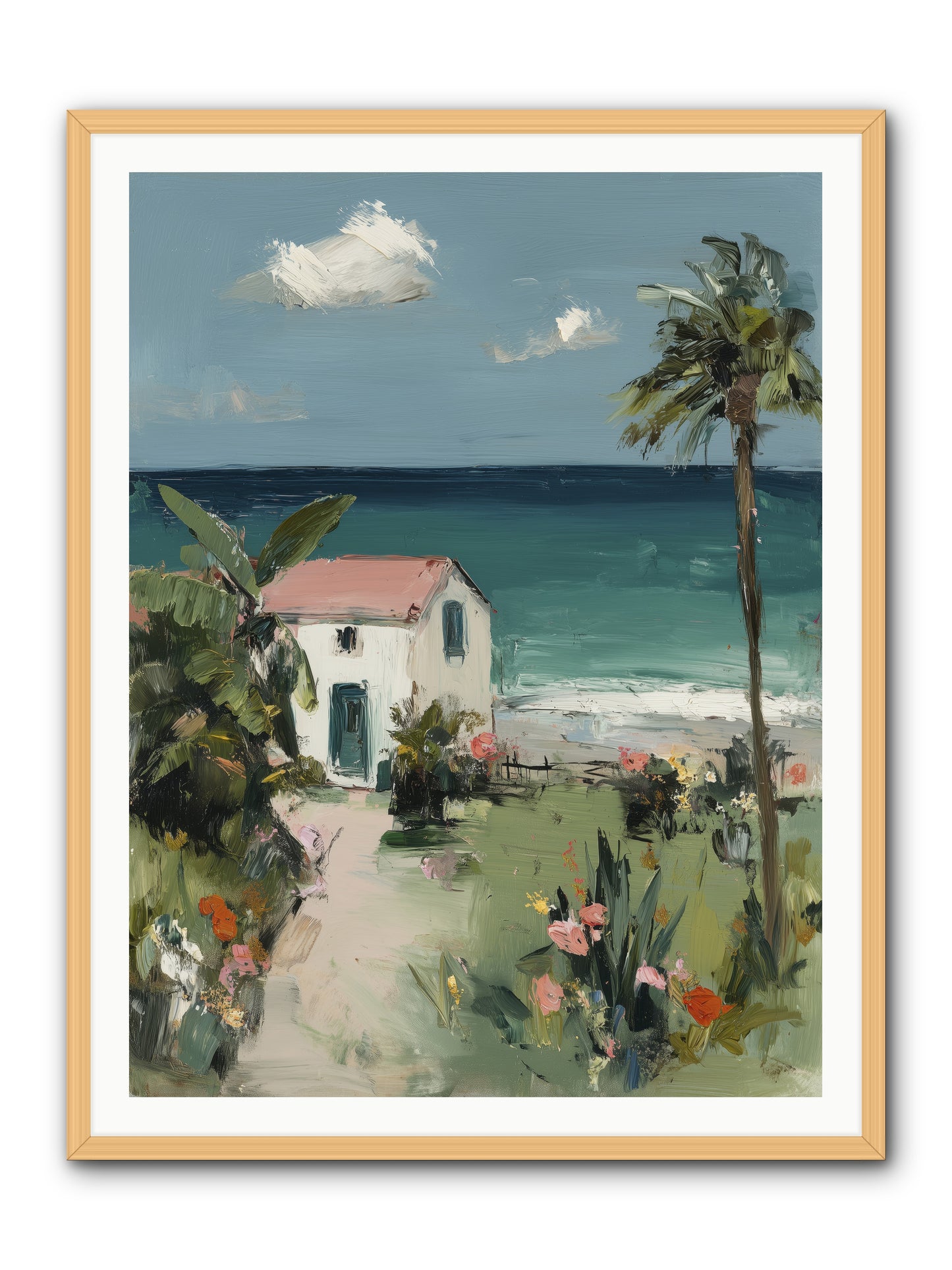 Dawns Rising  -- Framed Print - Natural 36x48