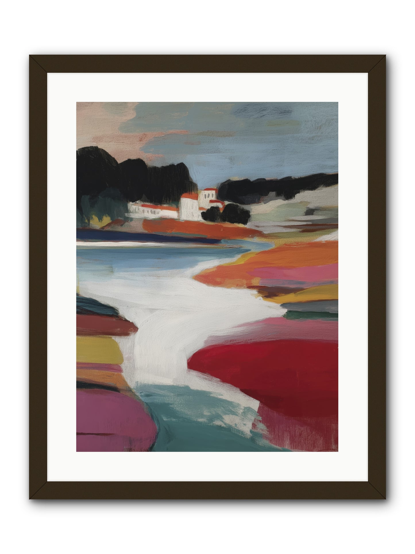 Dawnseeker  -- Framed Print - Black 18x24