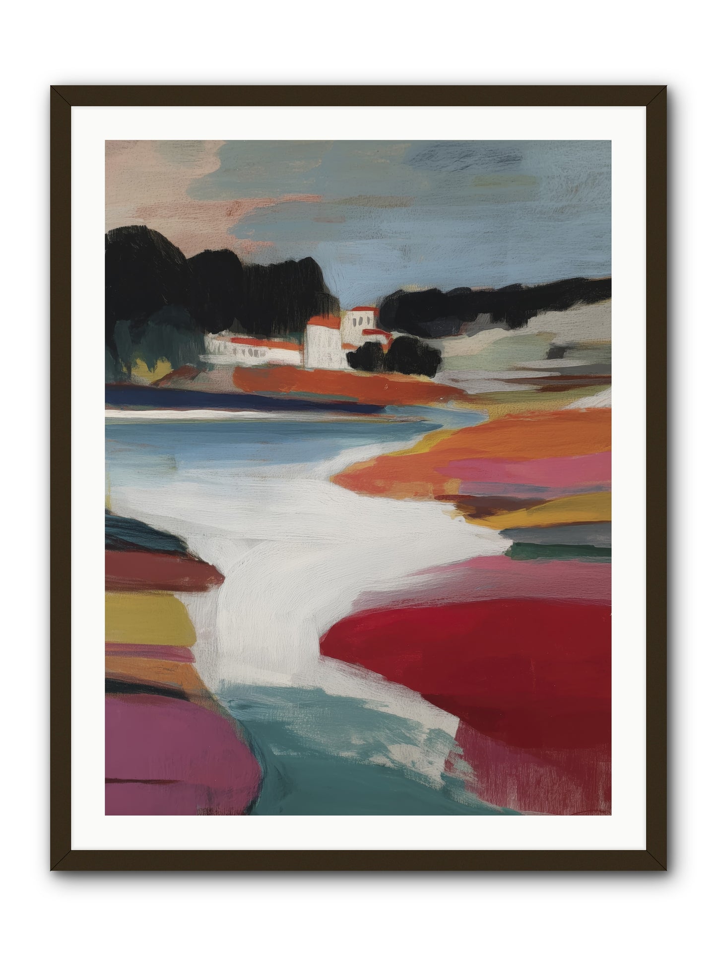 Dawnseeker  -- Framed Print - Black 30x40