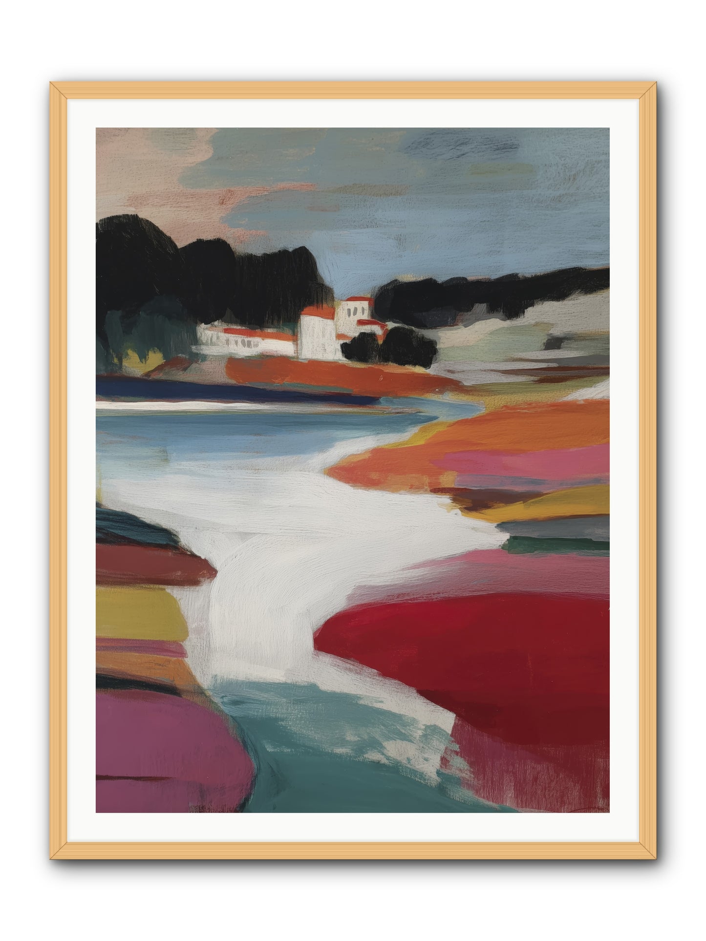 Dawnseeker  -- Framed Print - Natural 36x48