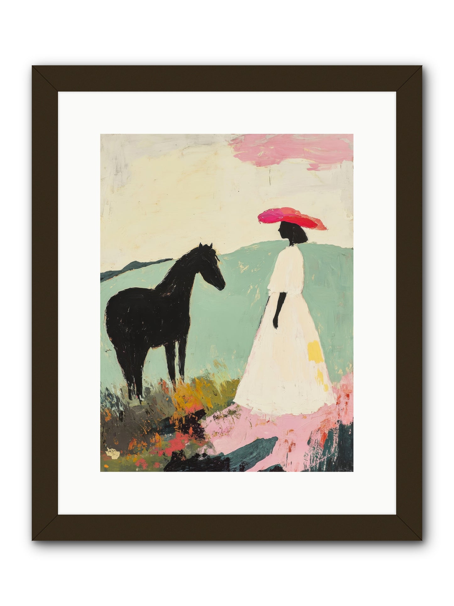 Daybreak -- Framed Print - Black 12x16