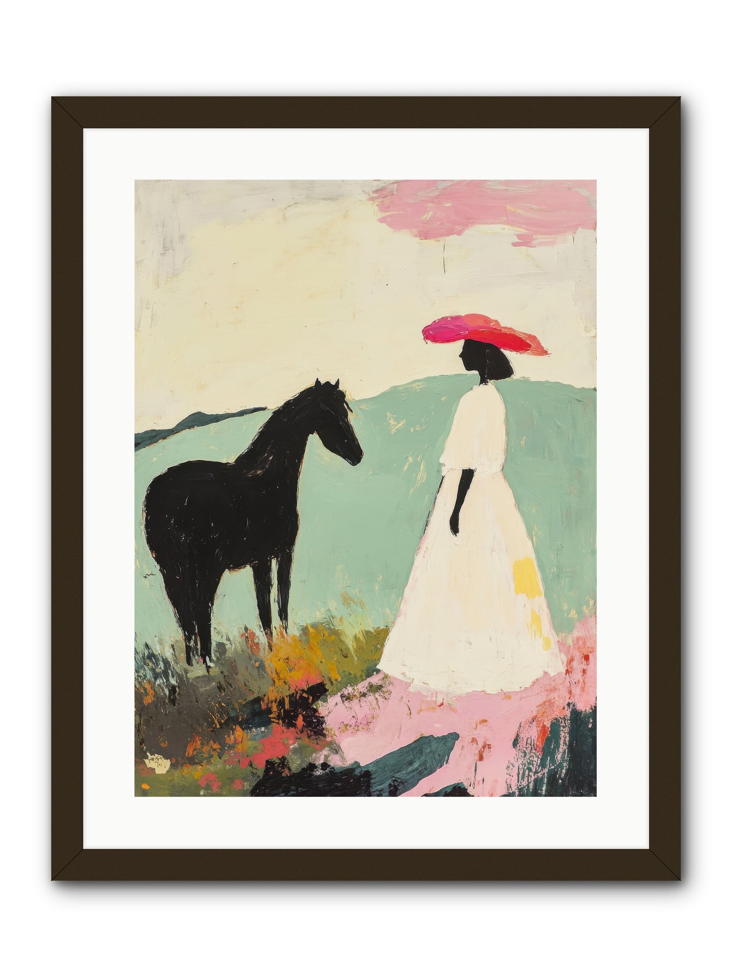 Daybreak -- Framed Print - Black 18x24