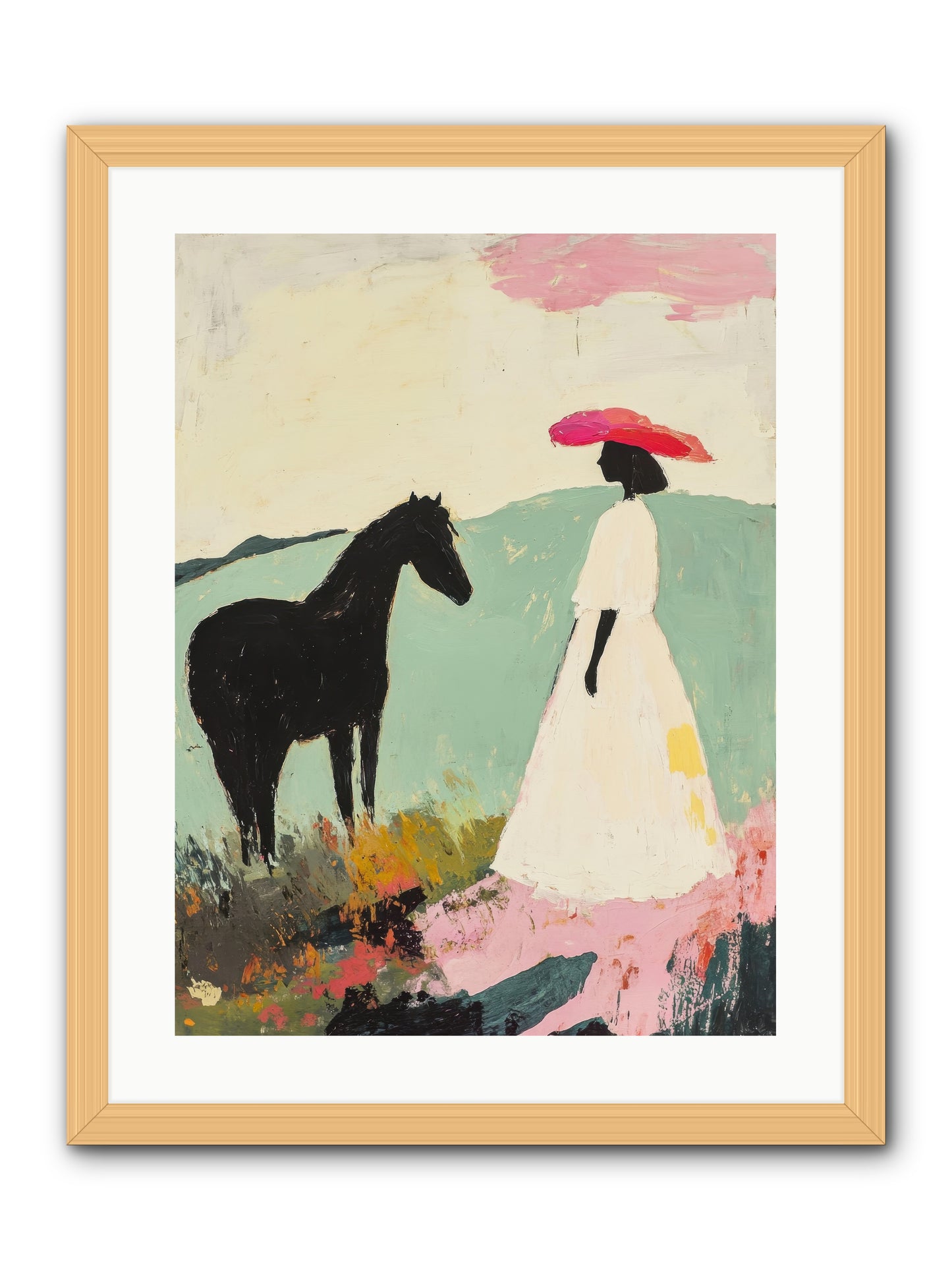 Daybreak -- Framed Print - Natural 18x24